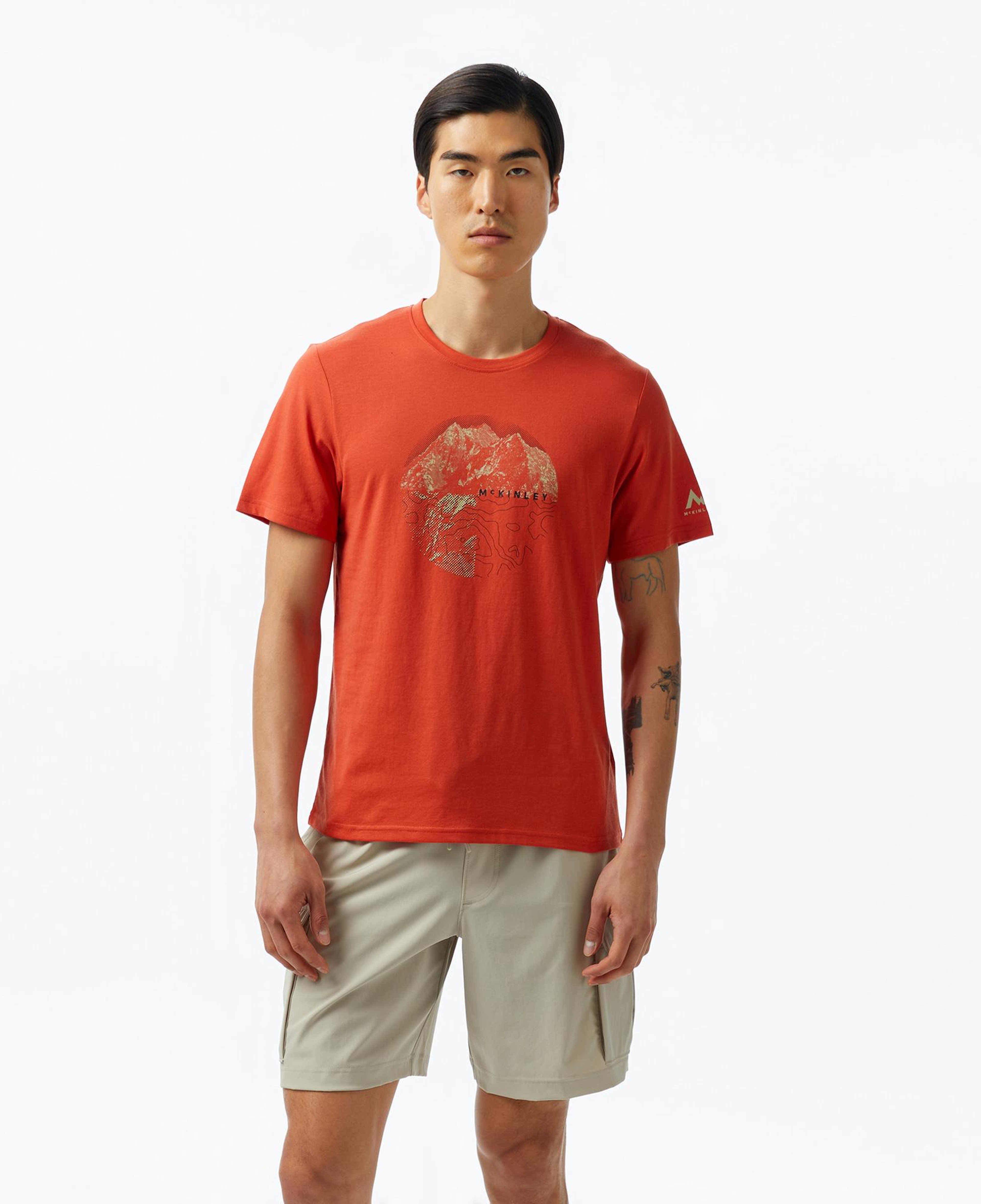 McKinley Galla Erkek Turuncu T-Shirt
