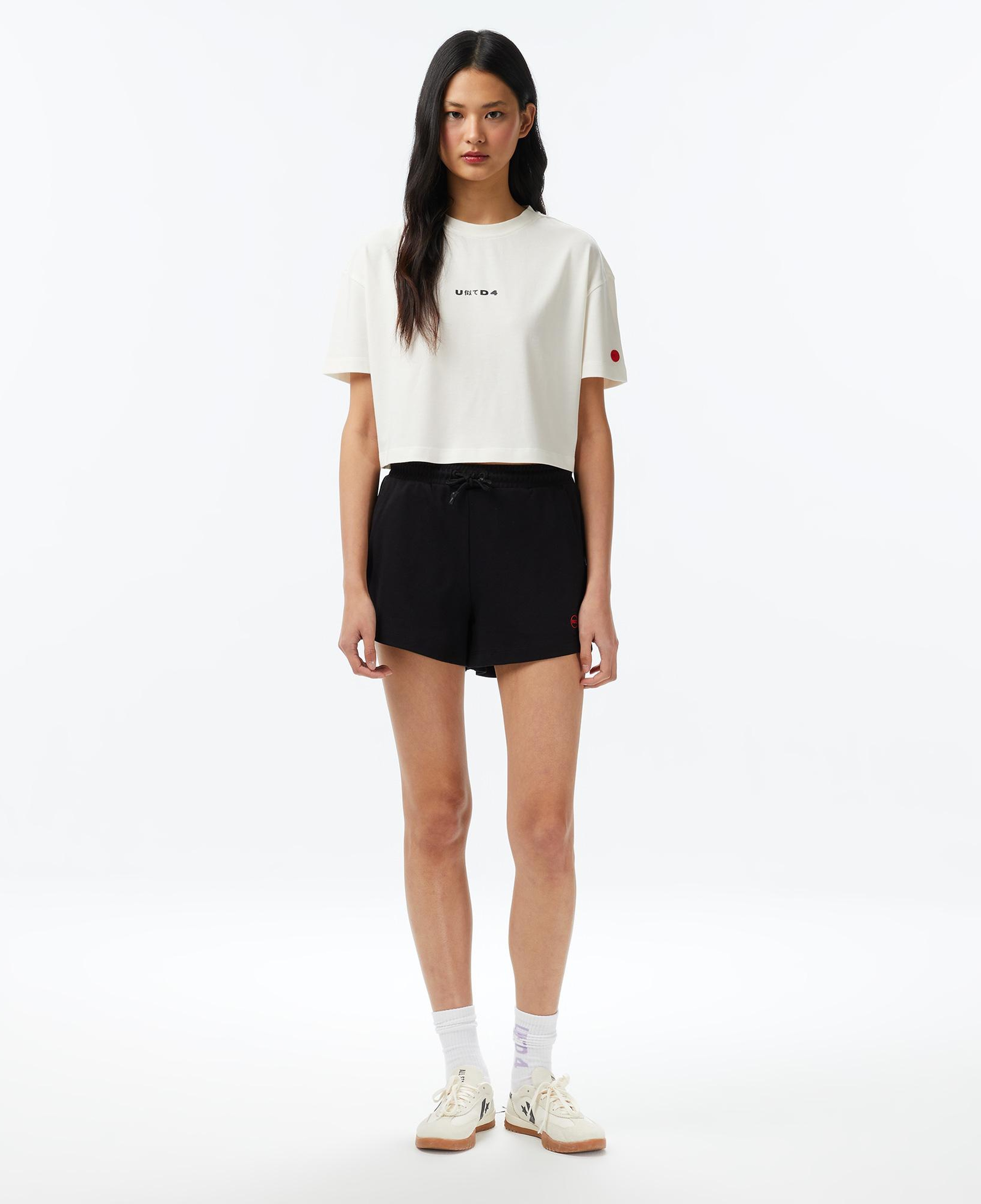 UNITED4 Regular Fit Kadın Bej T-Shirt