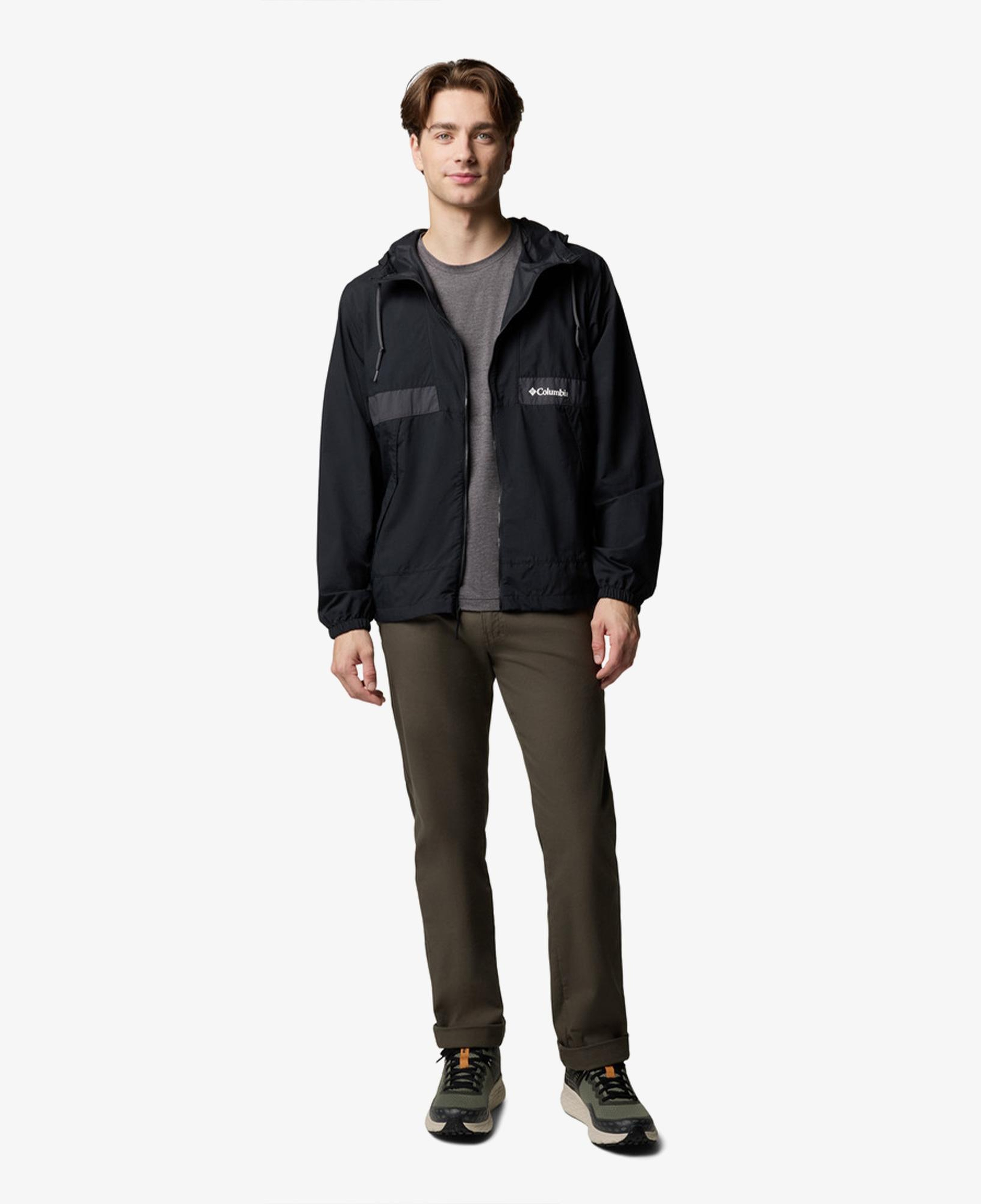 Columbia Spire Valley Windbreaker Erkek Siyah Ceket