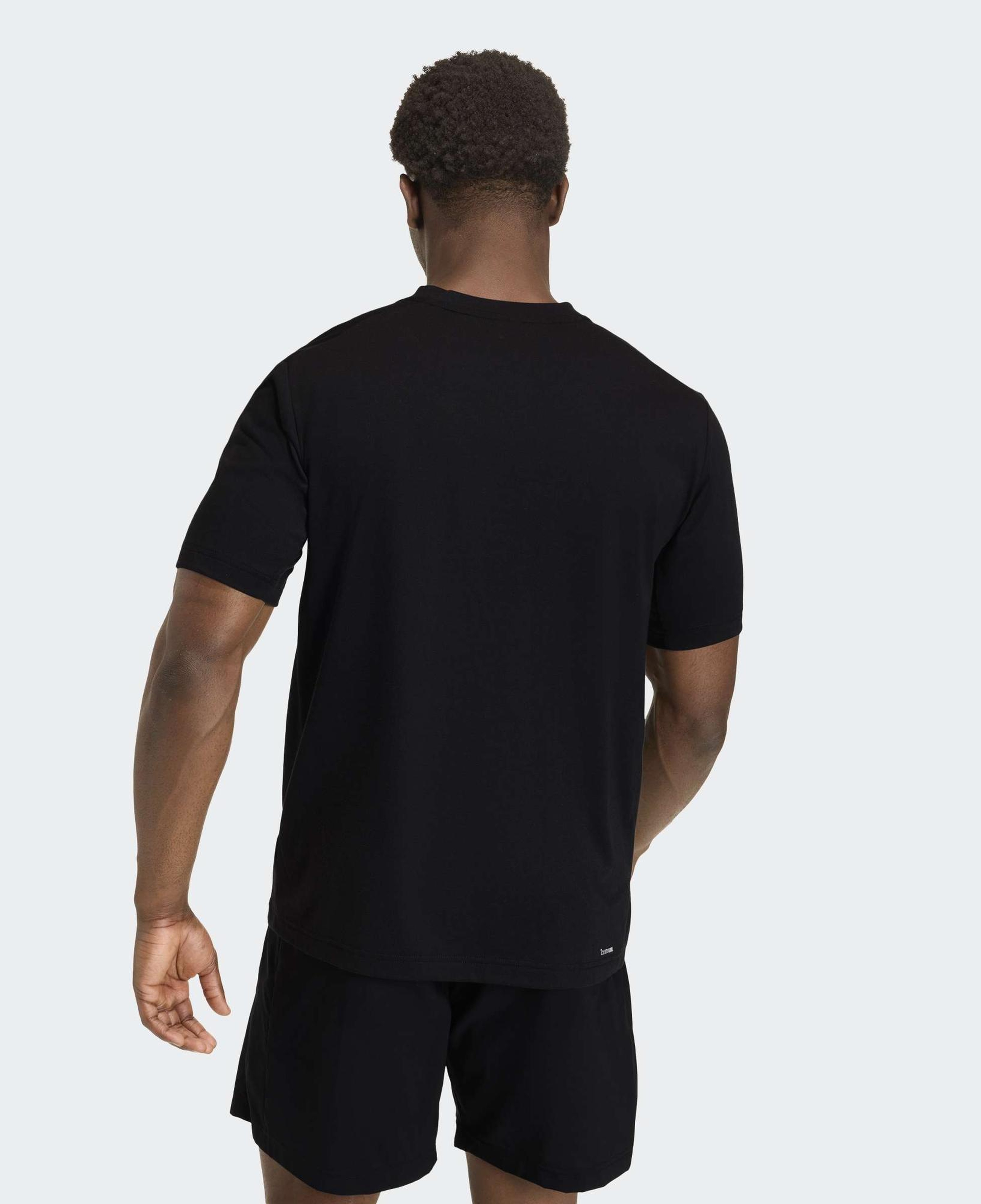adidas Workout Essentials Feelready Erkek Siyah Antrenman T-Shirt