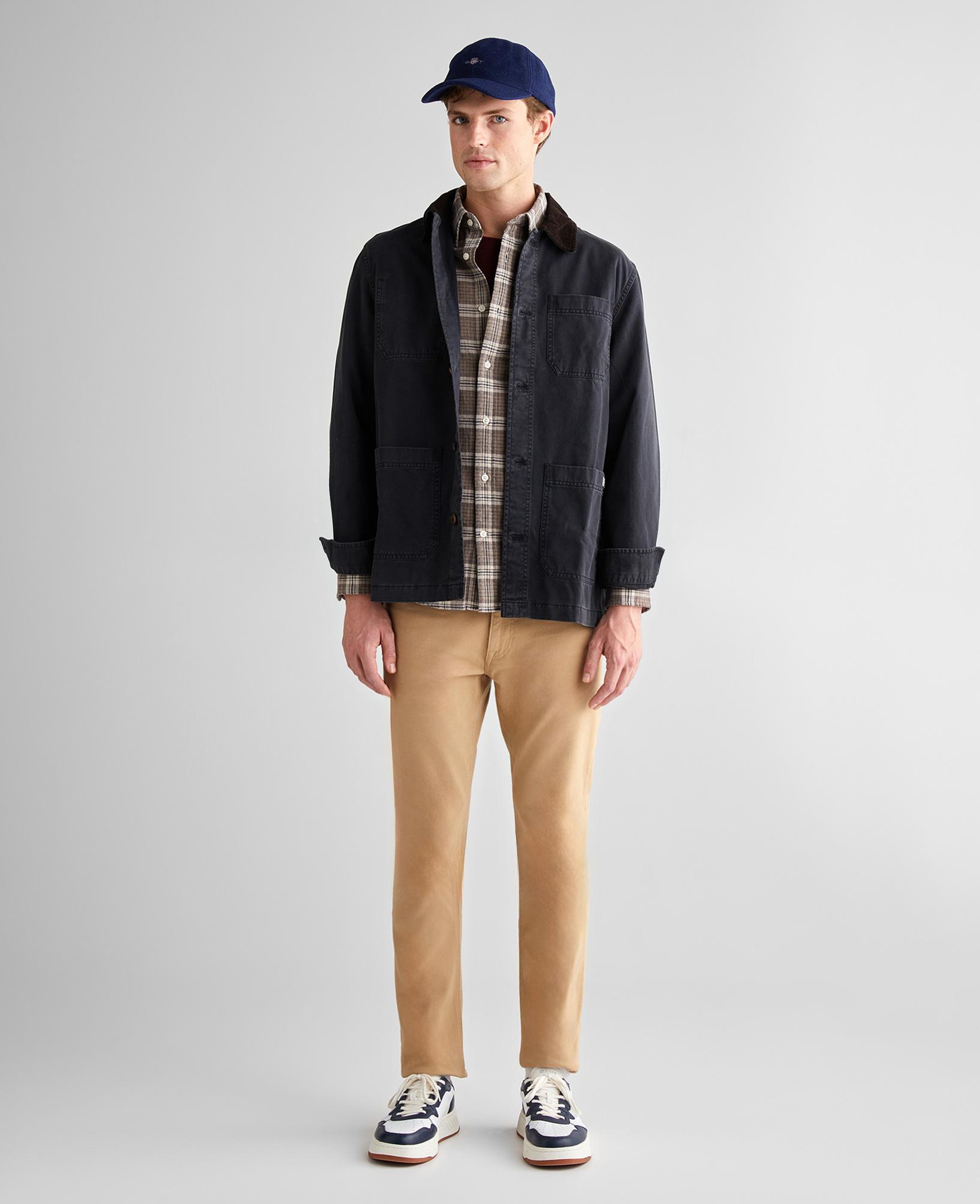 GANT Erkek Siyah Regular Fit  Gömlek