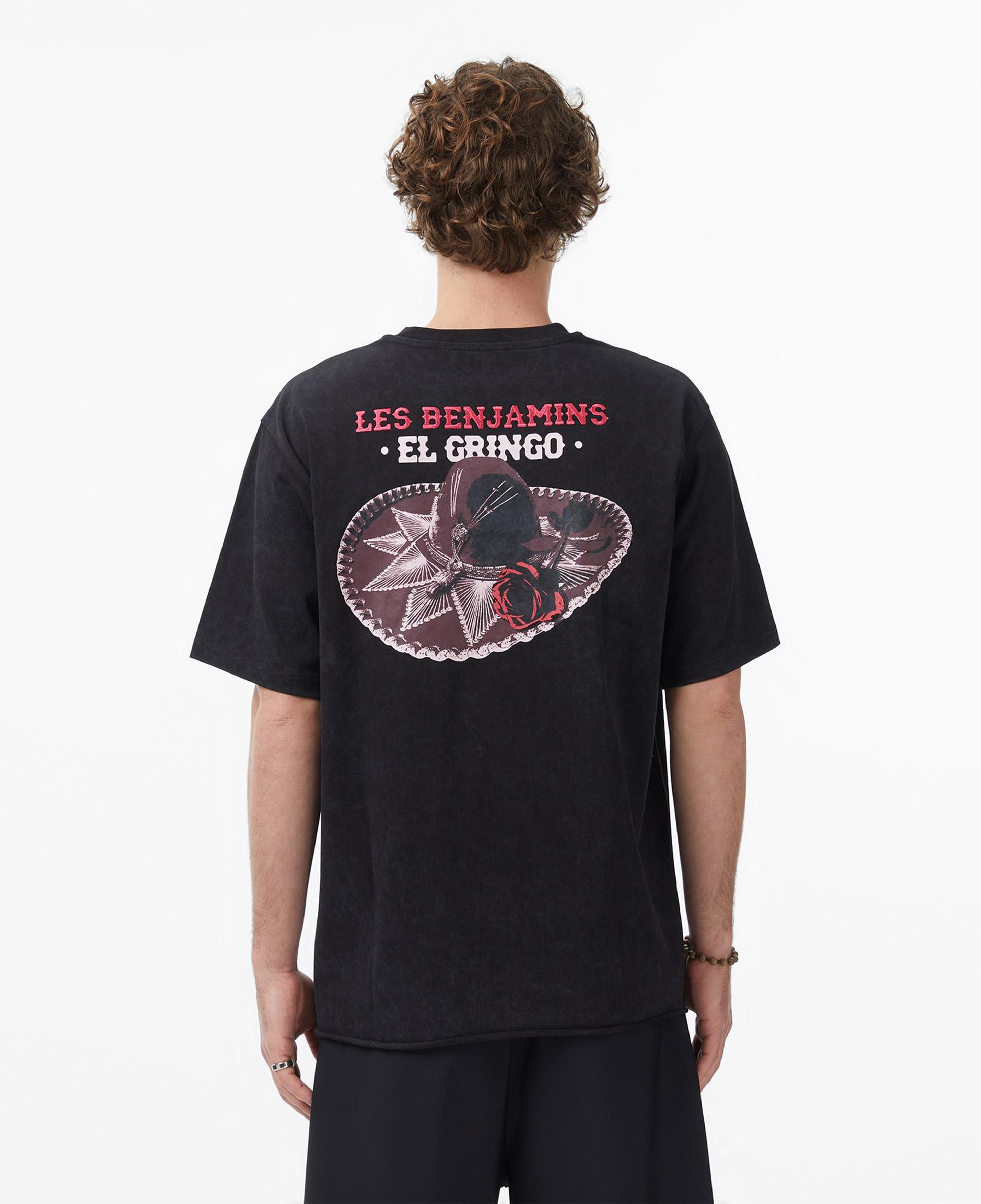 Les Benjamins Regular Fit Erkek Siyah T-Shirt