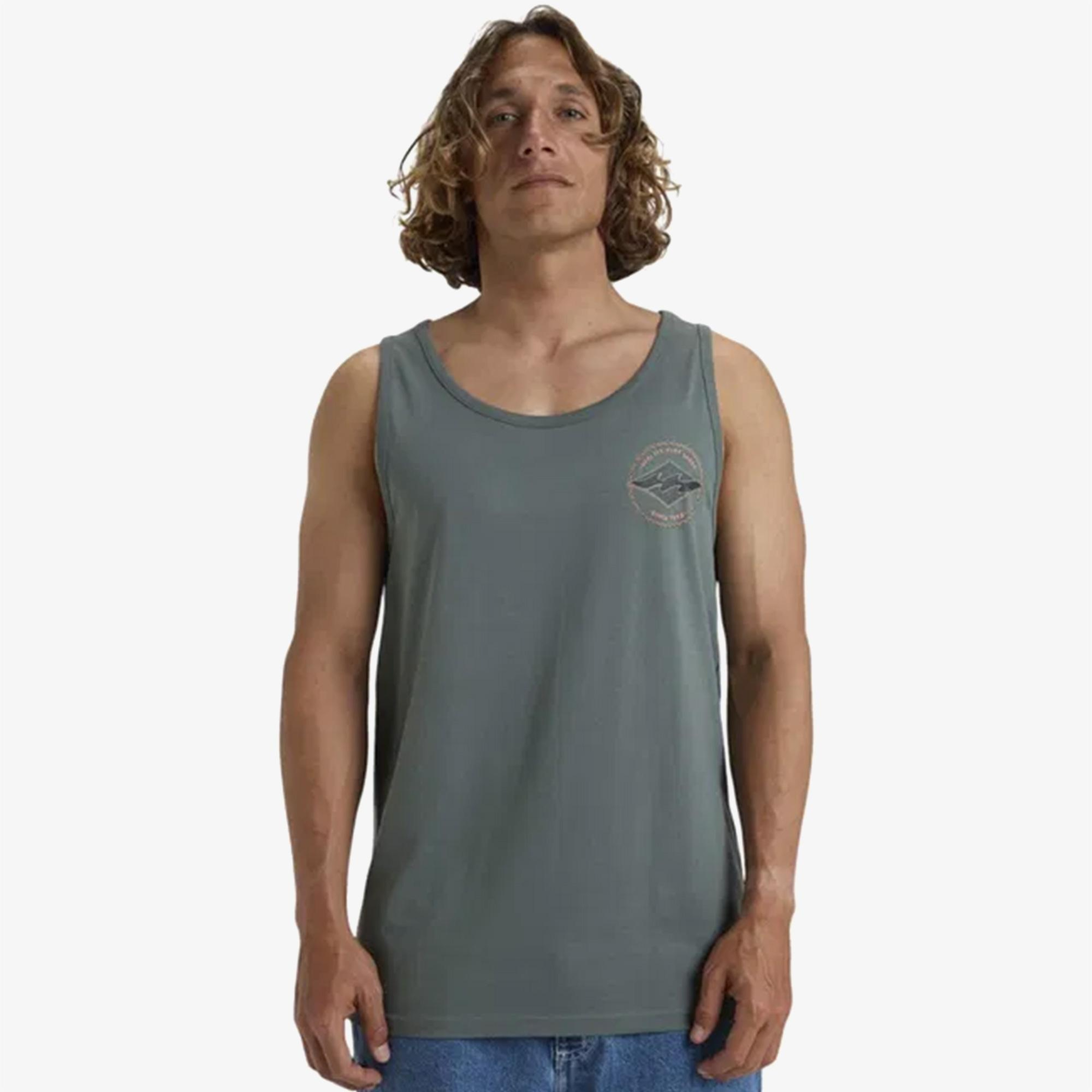 Billabong Rotor Diamond Erkek Yeşil T-Shirt