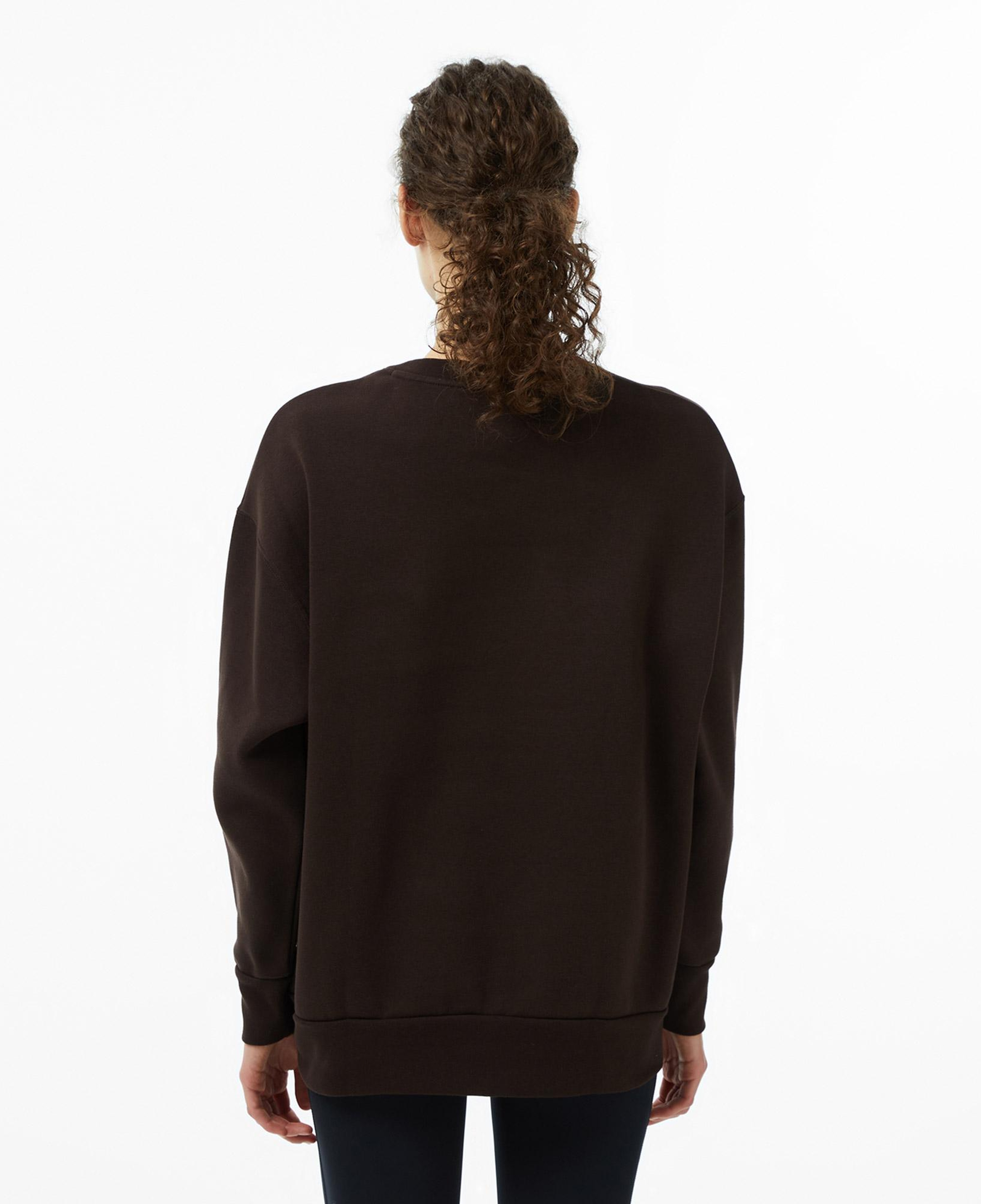 Under Armour Icon Fleece Os Crew Kadın Kahverengi Sweatshirt