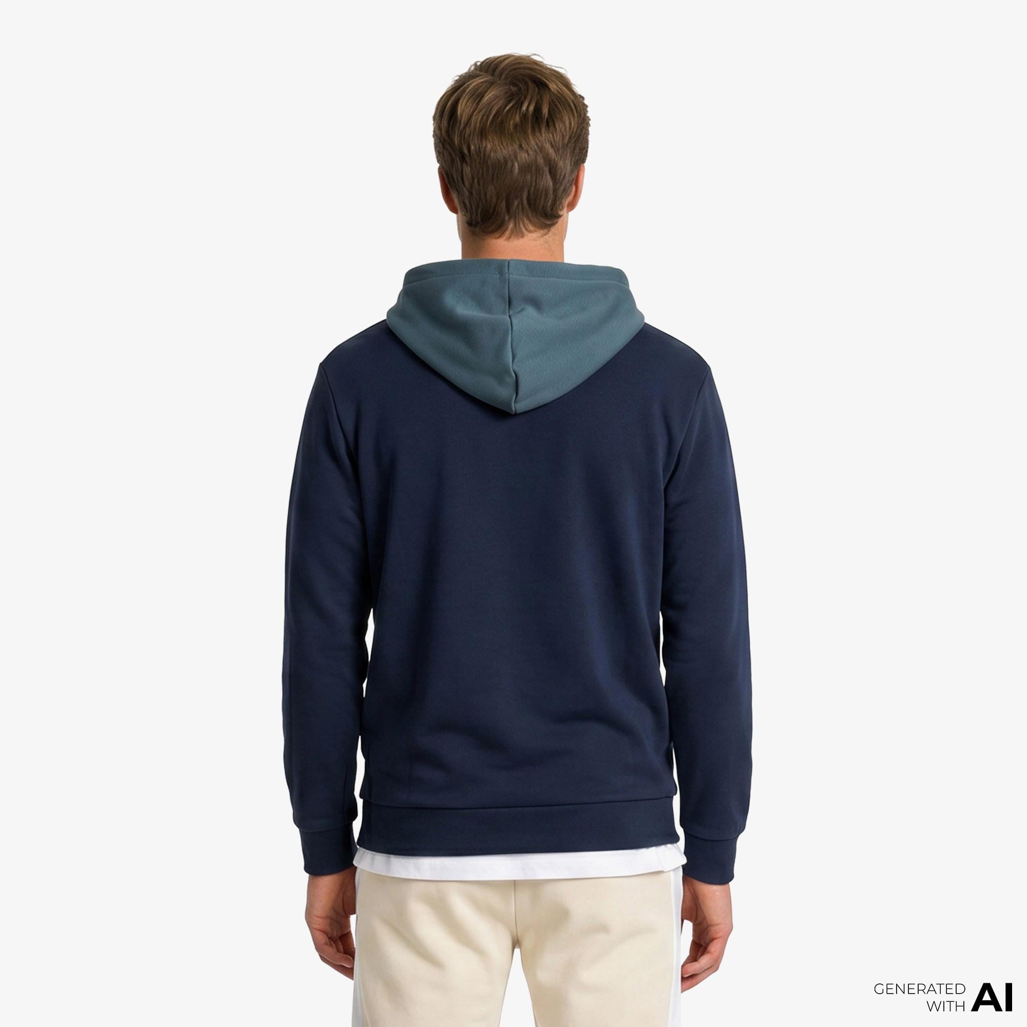 Puma Power Colorblock Erkek Mavi Günlük Sweatshirt
