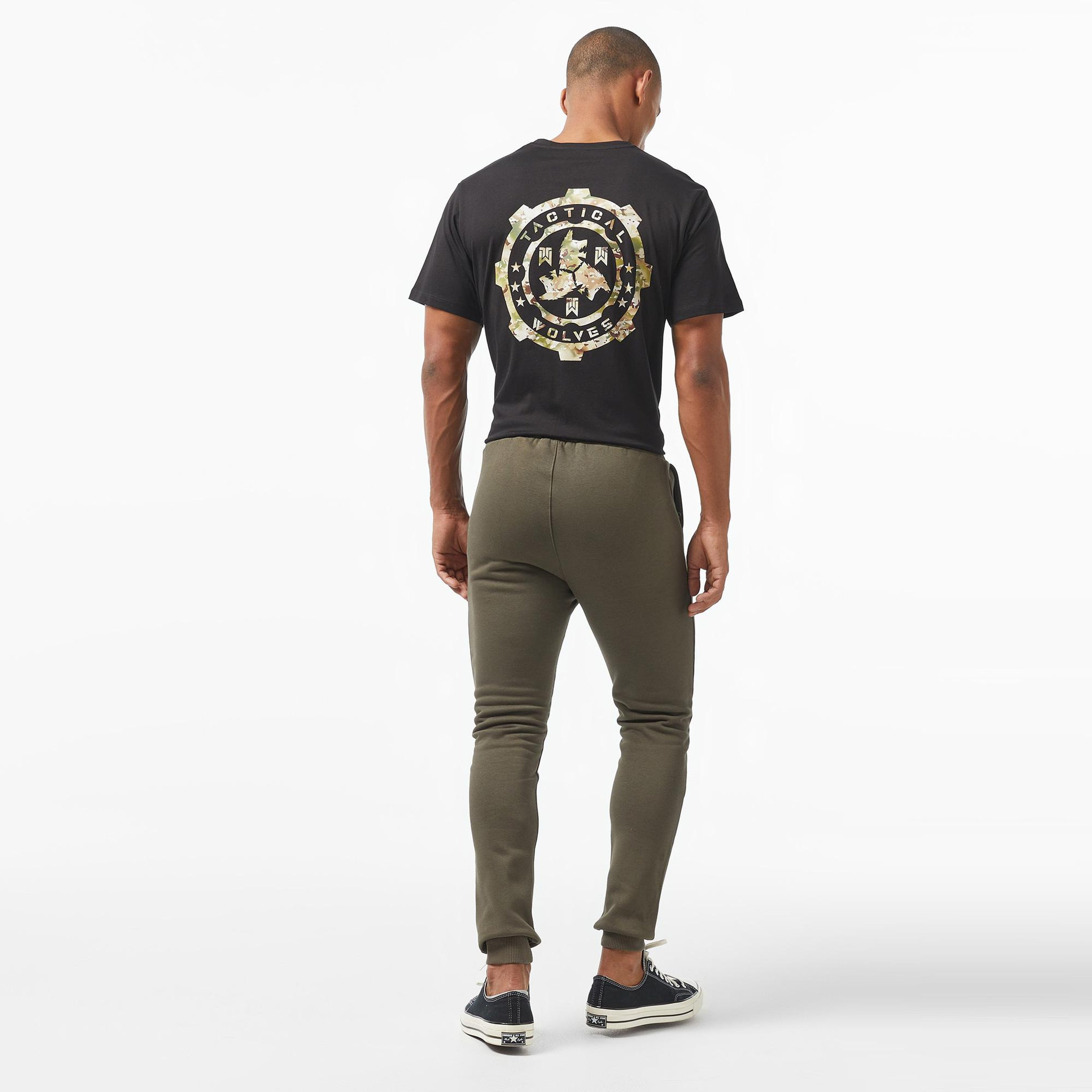 Tactical Wolves Classic Erkek Yeşil Günlük Eşofman Altı