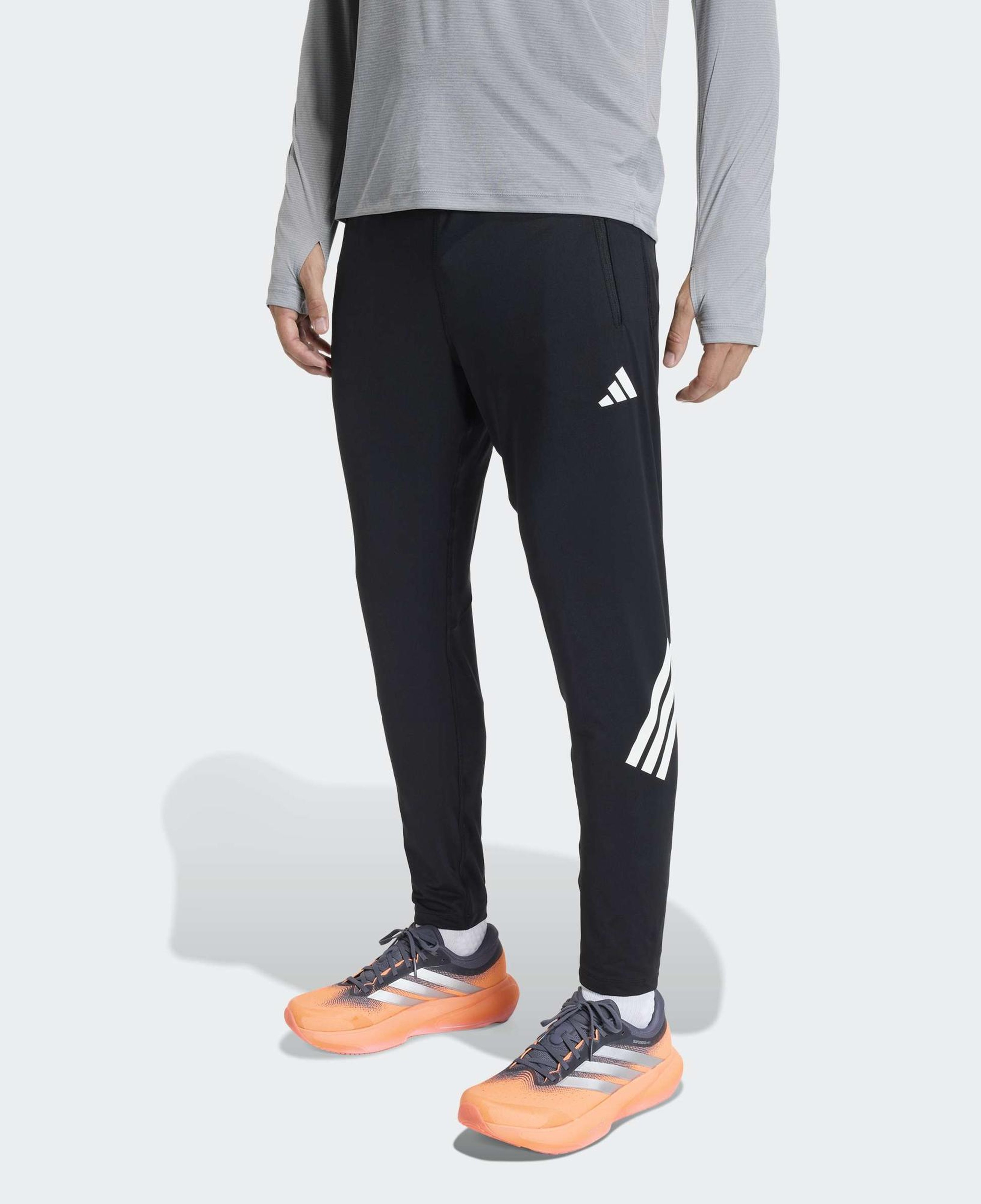 adidas Adi365 iconic Running Erkek Siyah Koşu Eşofman Altı