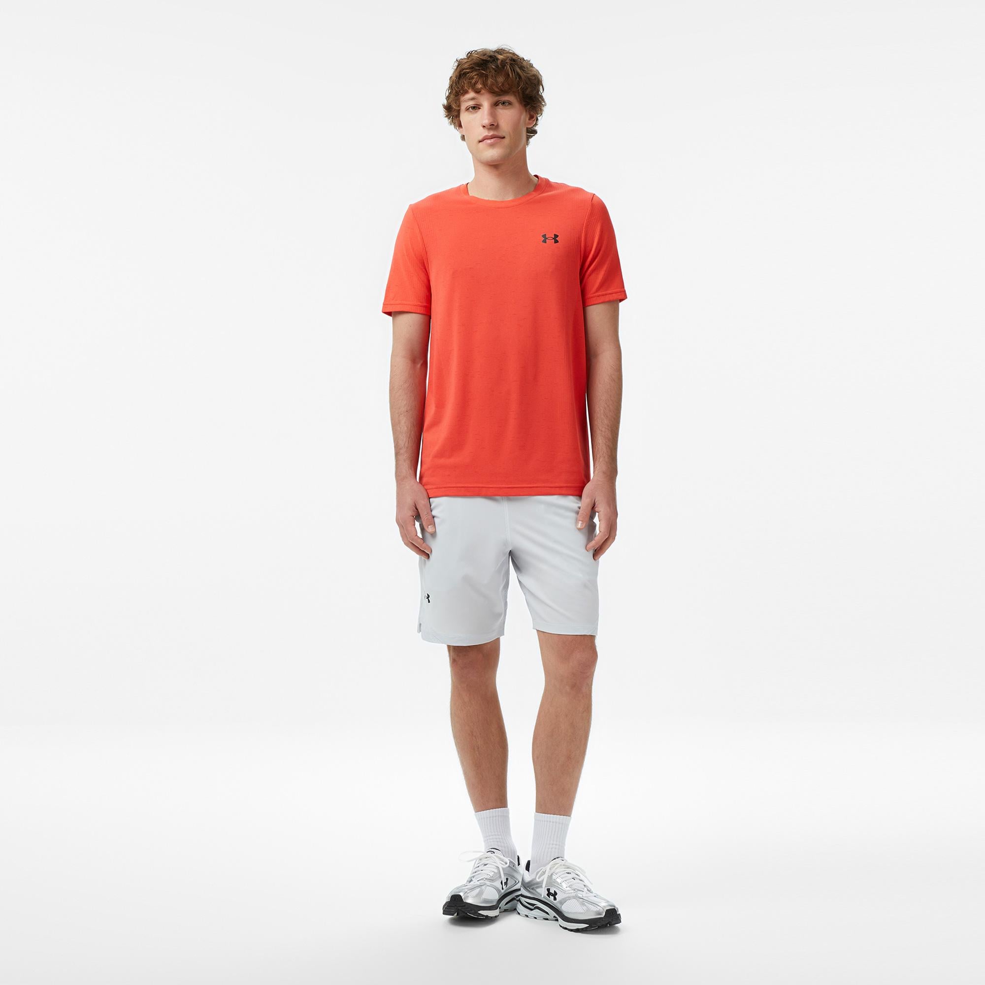 Under Armour Vanish Seamless Ss Erkek Kırmızı Antrenman T-Shirt
