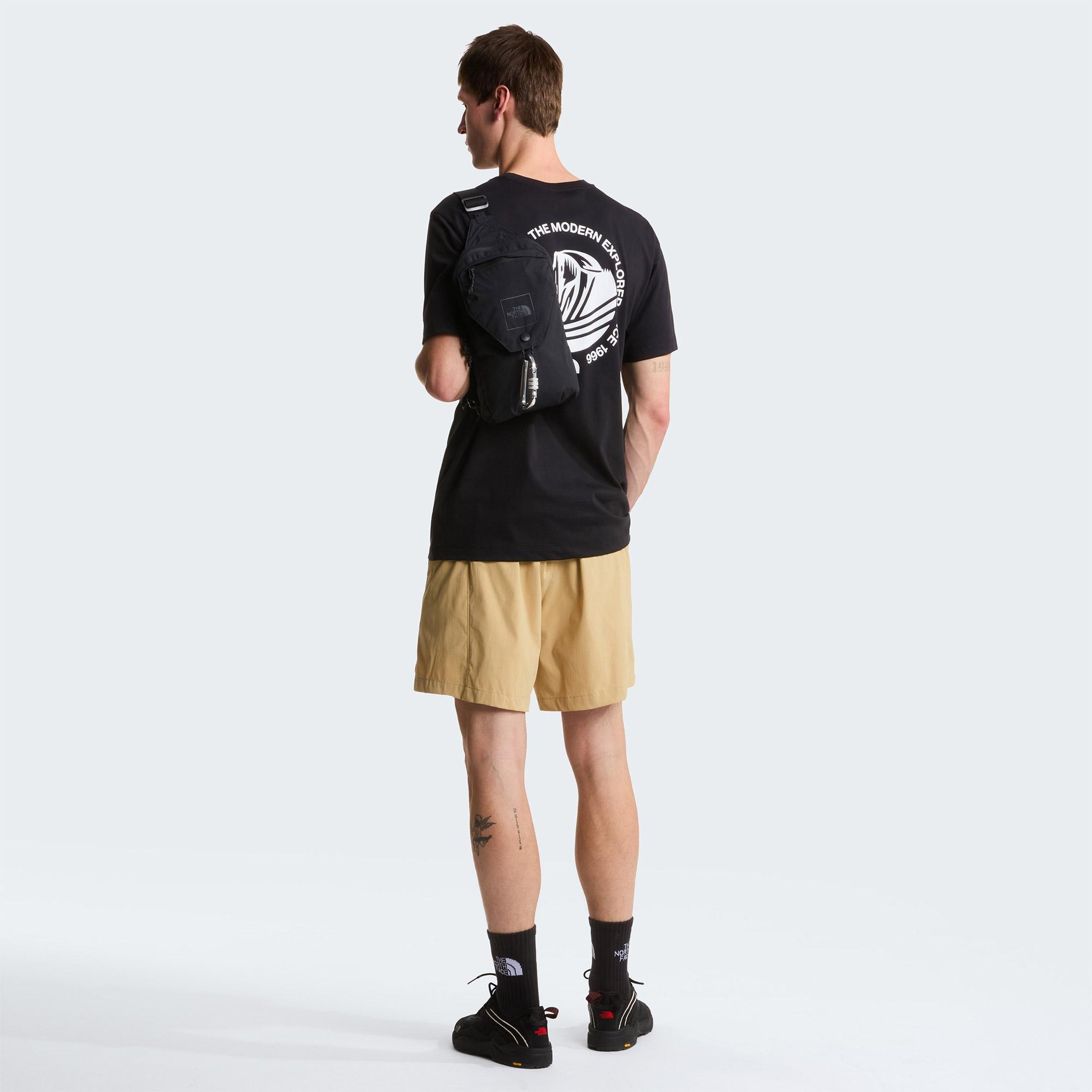 The North Face Monte Regular Short Sleeve Graphic Erkek Siyah T-Shirt