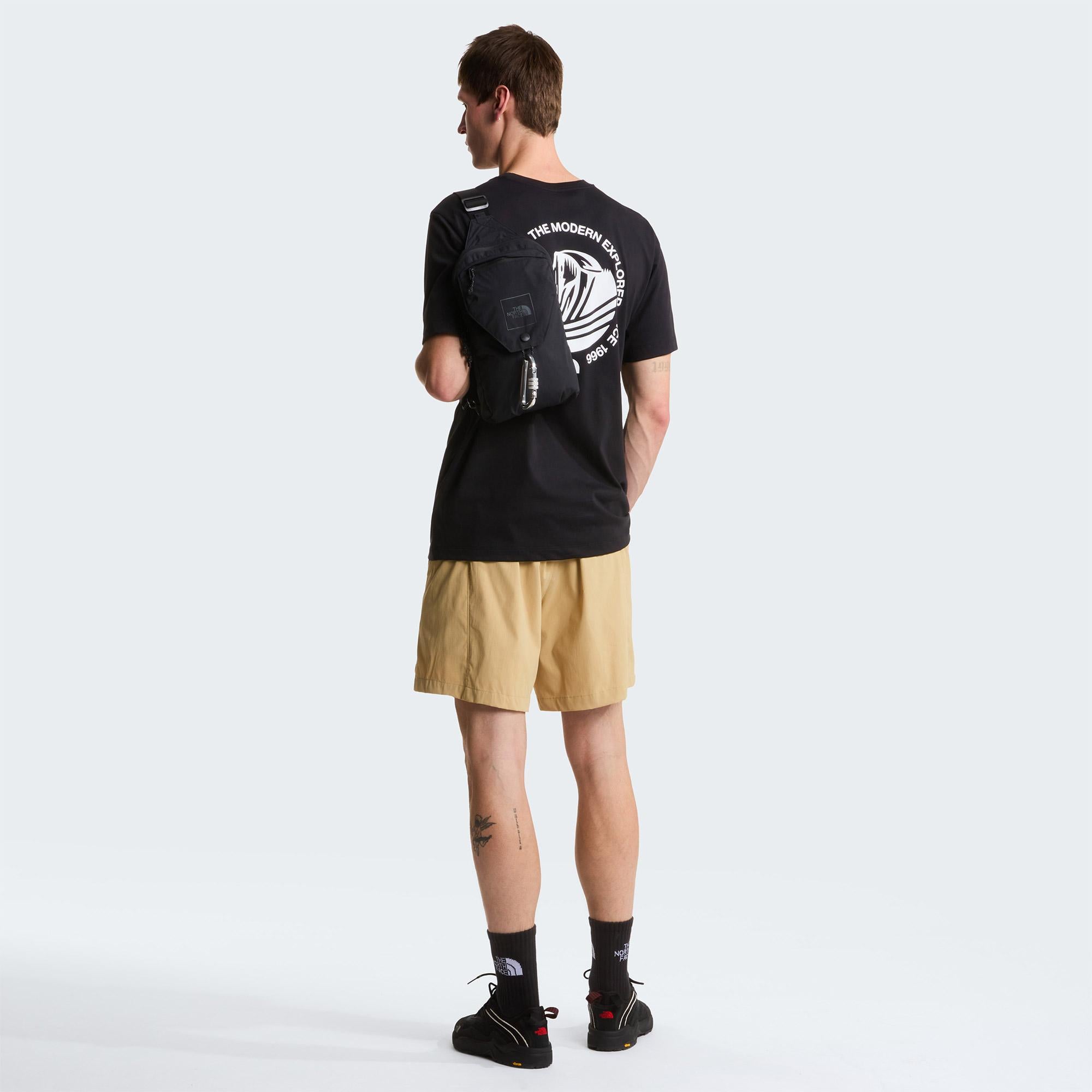 The North Face Monte Regular Short Sleeve Graphic Erkek Siyah T-Shirt