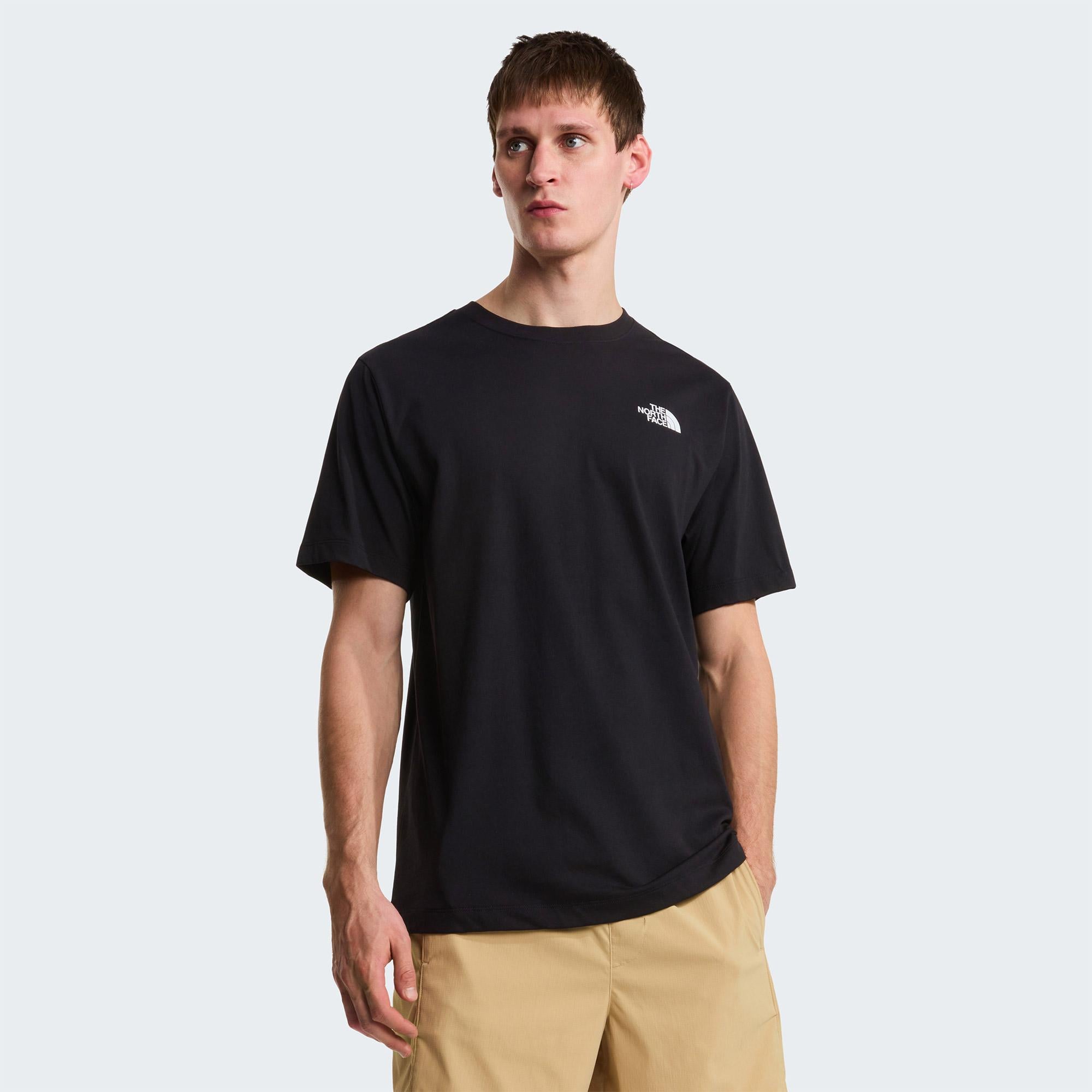 The North Face Monte Regular Short Sleeve Graphic Erkek Siyah T-Shirt