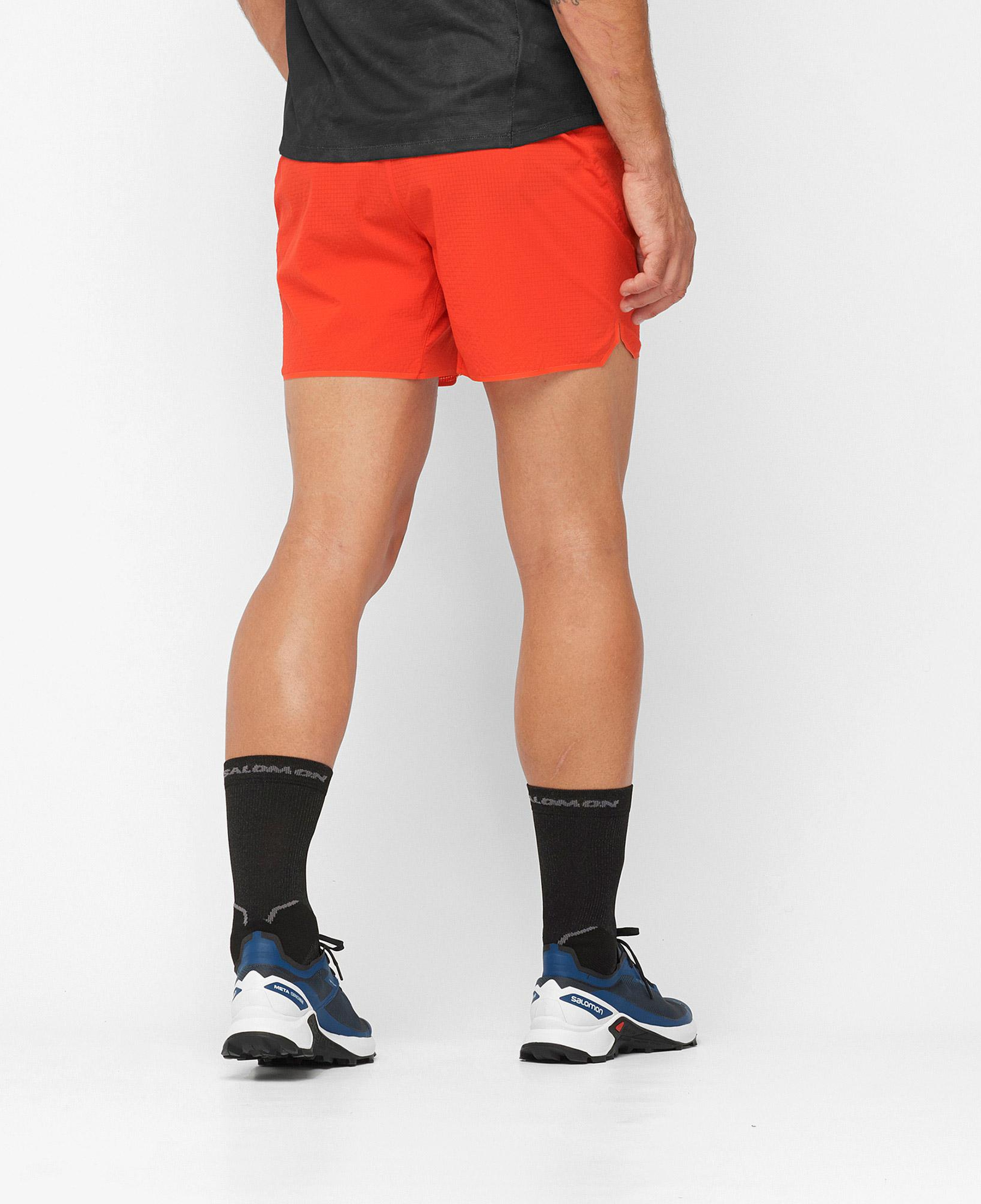 Salomon Sense Aero 5 Erkek Turuncu Koşu Şortu