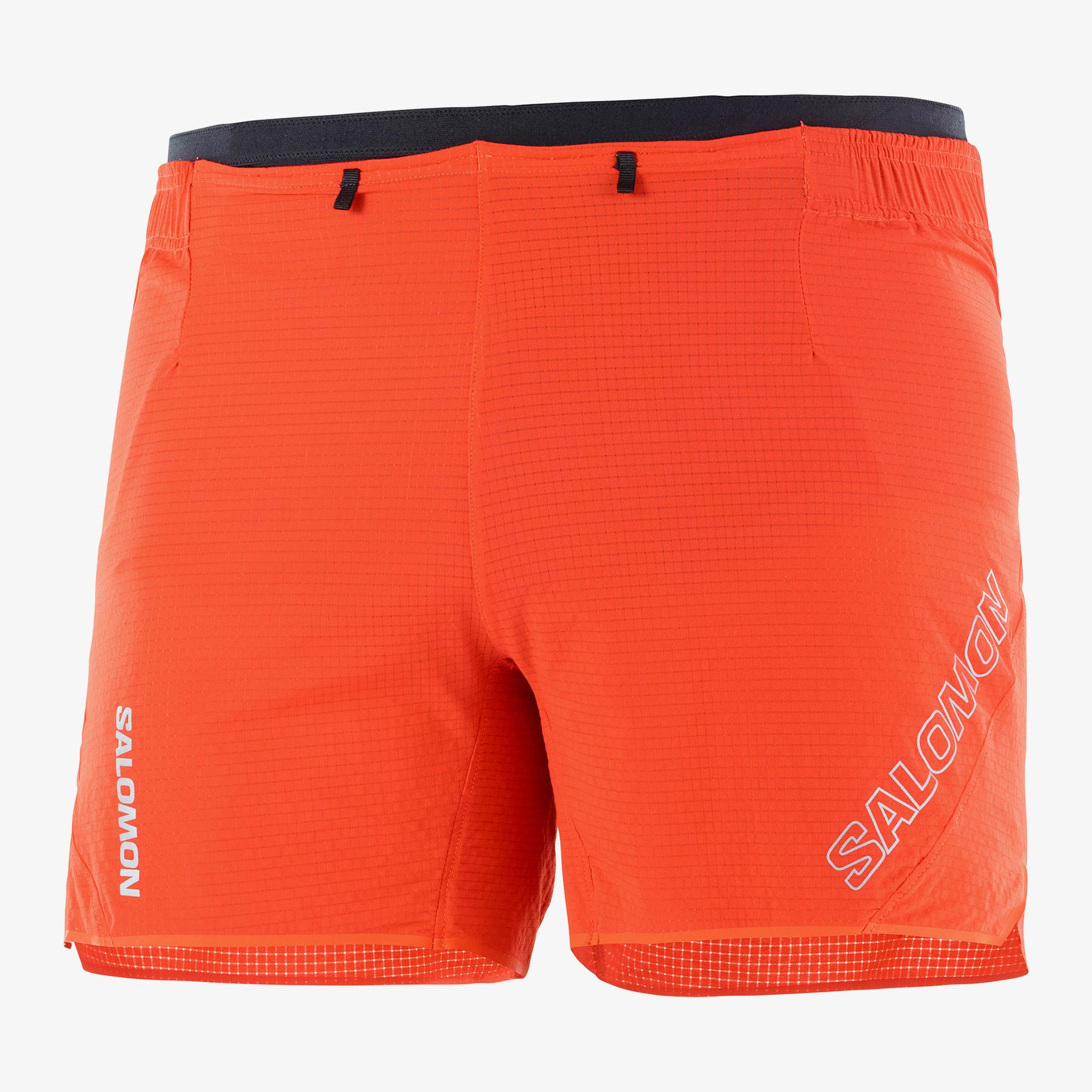 Salomon Sense Aero 5 Erkek Turuncu Koşu Şortu