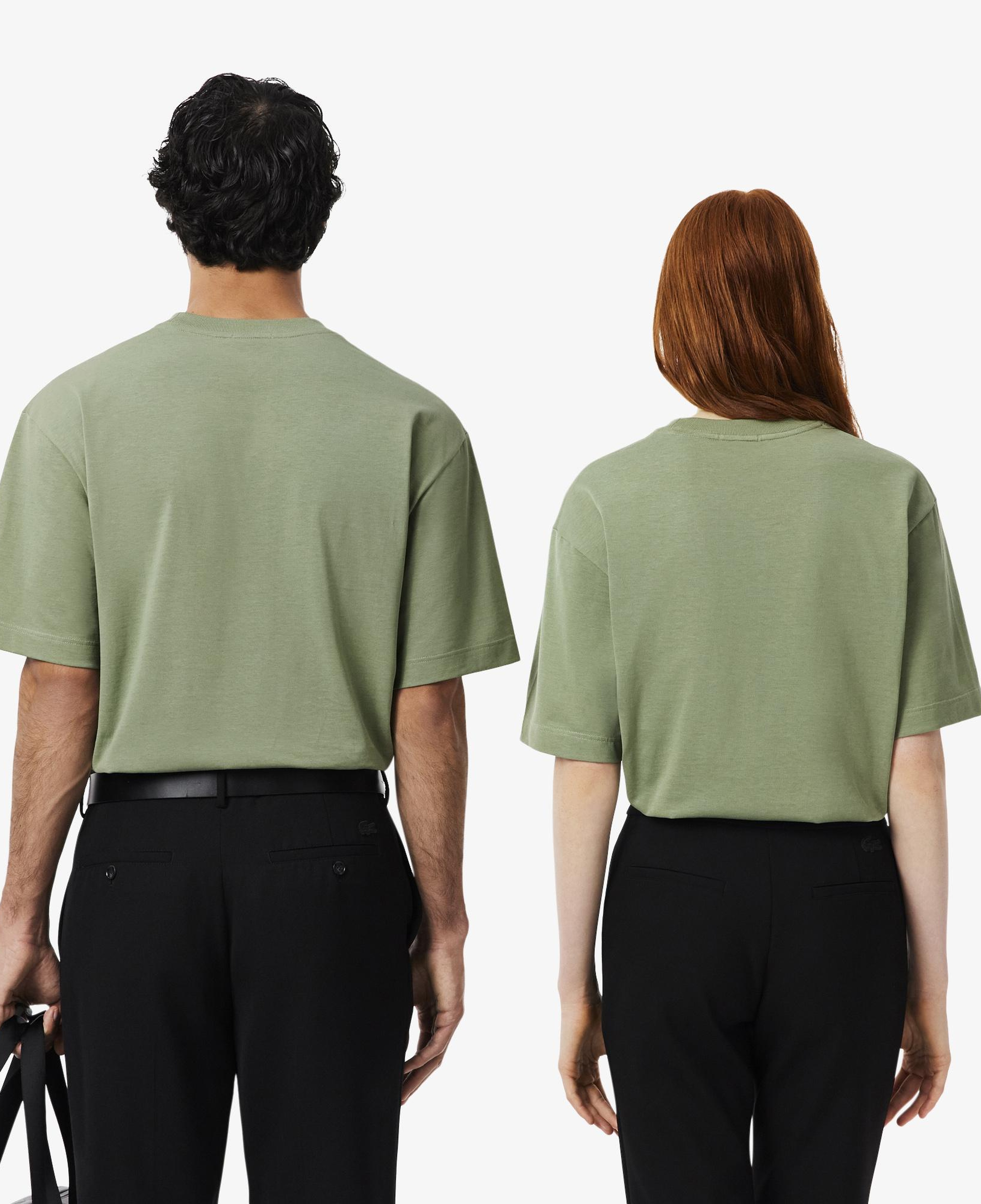 Lacoste Loose Fit Heavy Unisex Yeşil T-Shirt