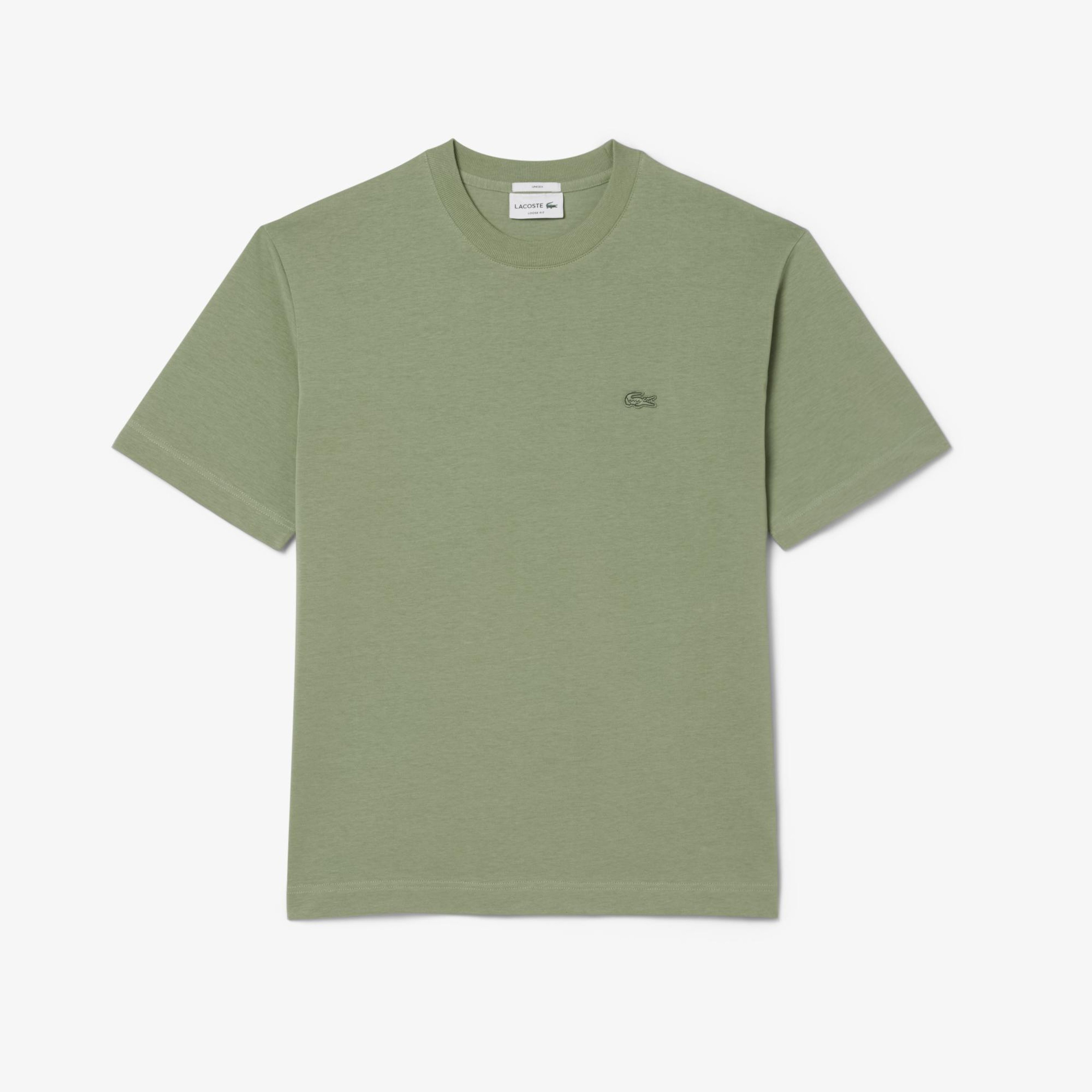Lacoste Loose Fit Heavy Unisex Yeşil T-Shirt