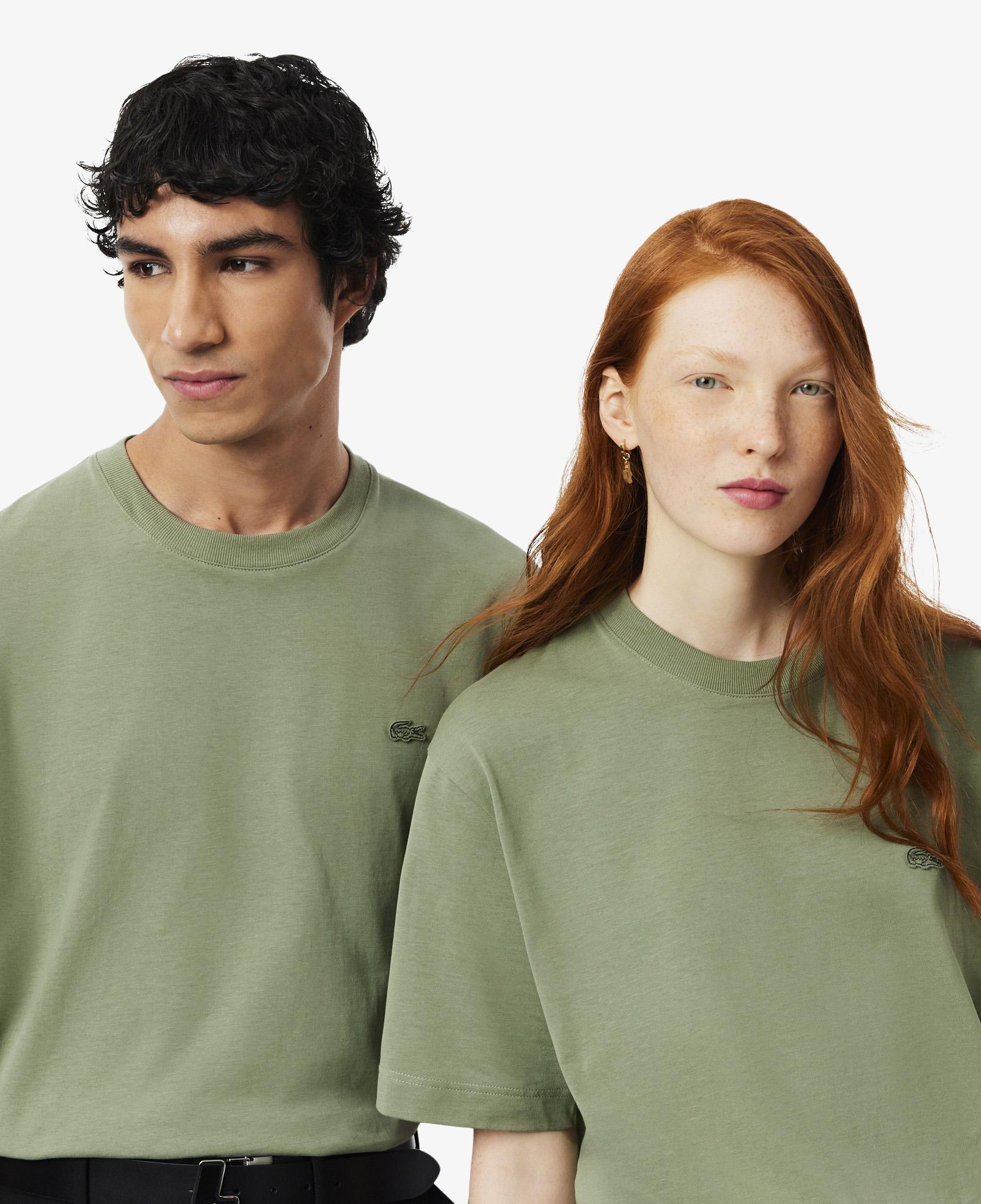 Lacoste Loose Fit Heavy Unisex Yeşil T-Shirt