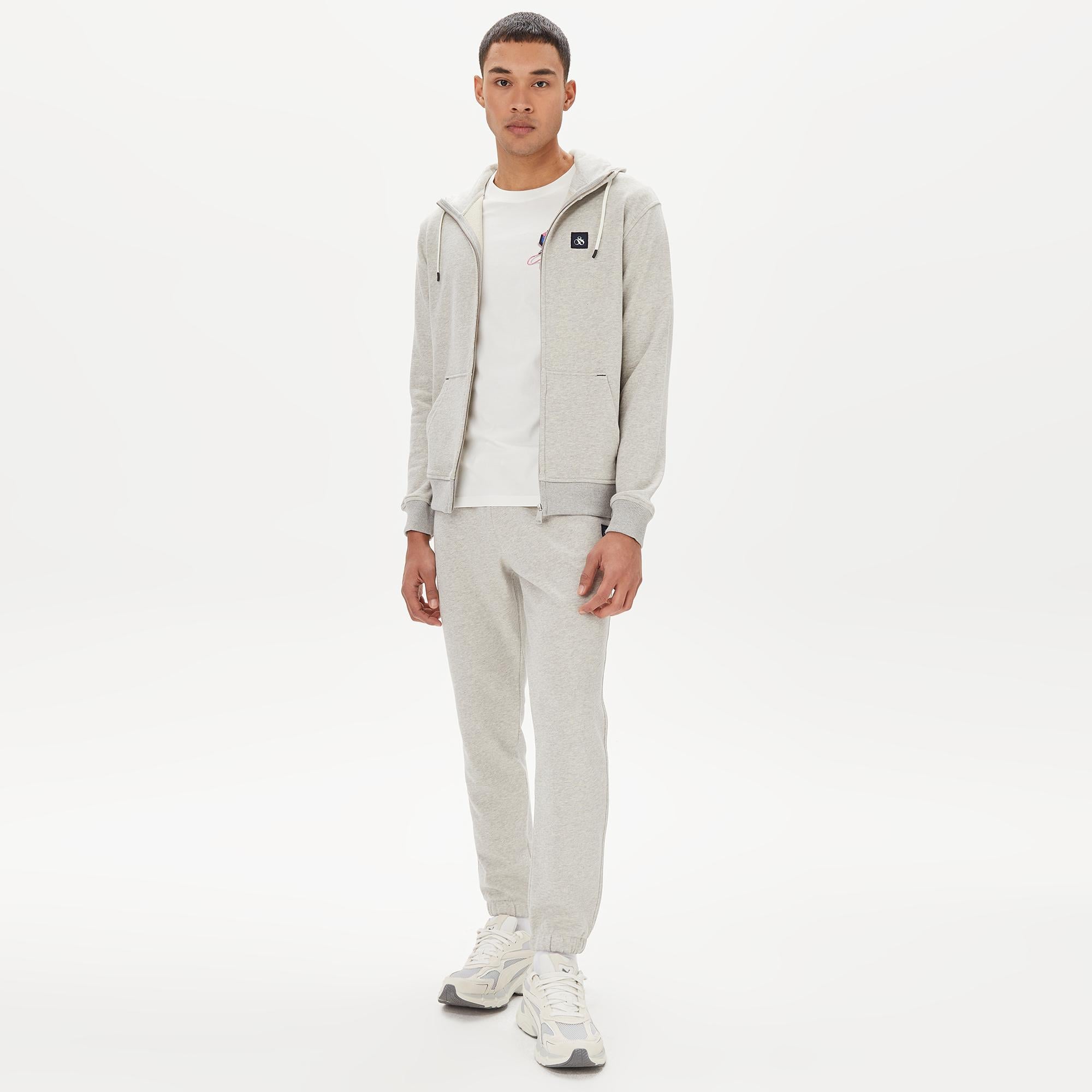 Scotch&Soda Erkek Gri Sweatshirt