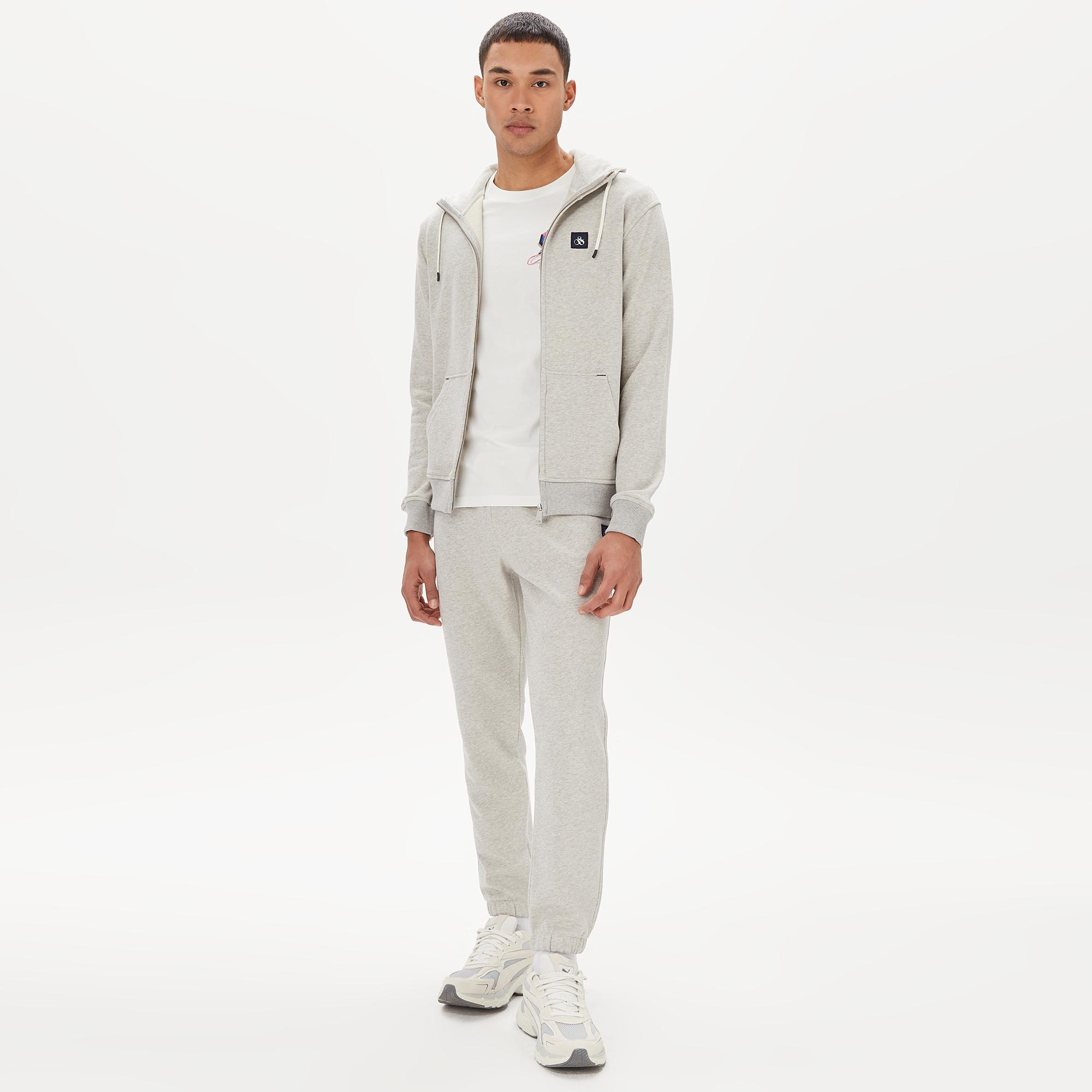 Scotch&Soda Erkek Gri Sweatshirt