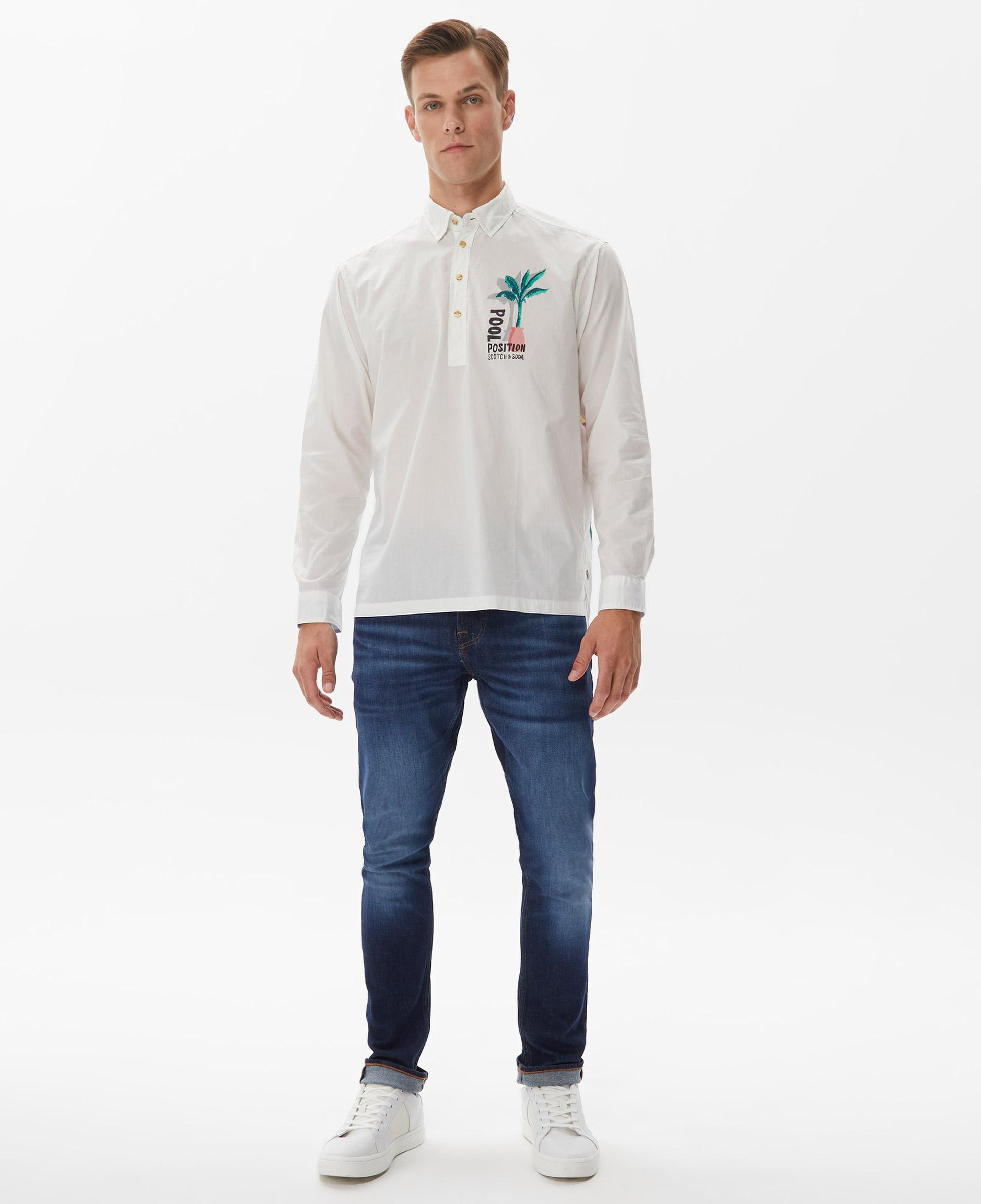 Scotch&Soda Erkek Beyaz Gömlek