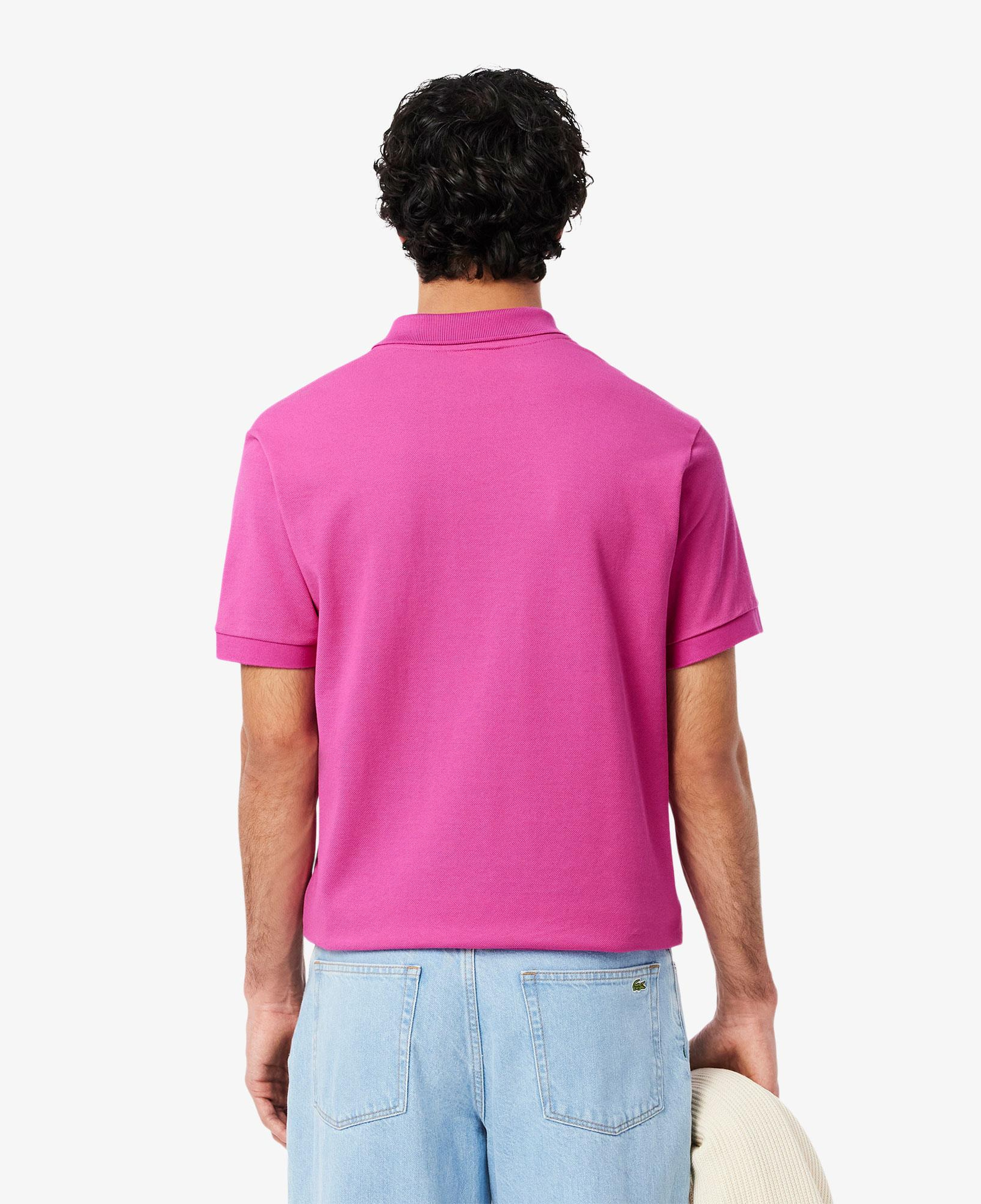 L.12.12 Erkek Classic Fit Pembe Polo