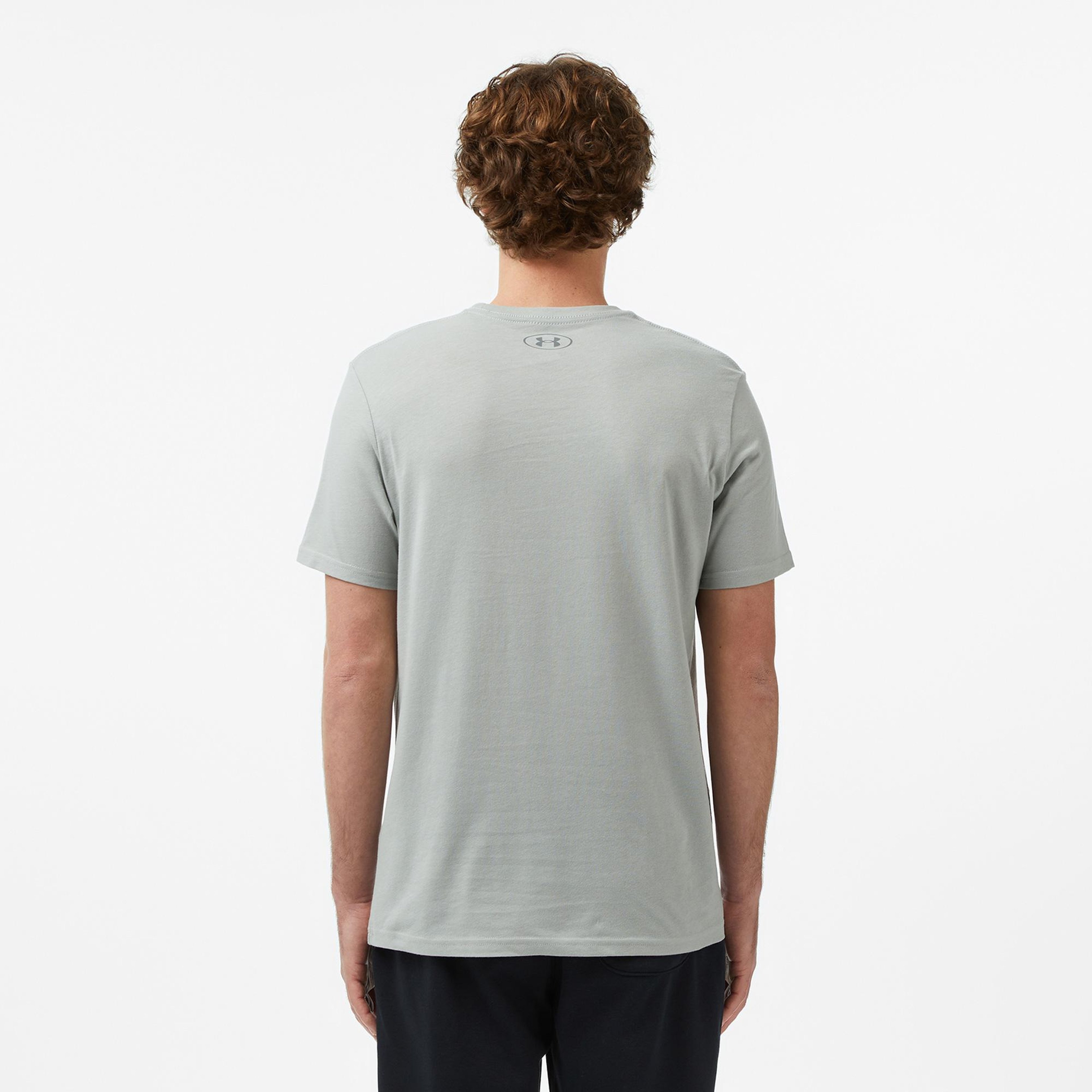 Under Armour Sportstyle Lc Ss Erkek Gri T-Shirt
