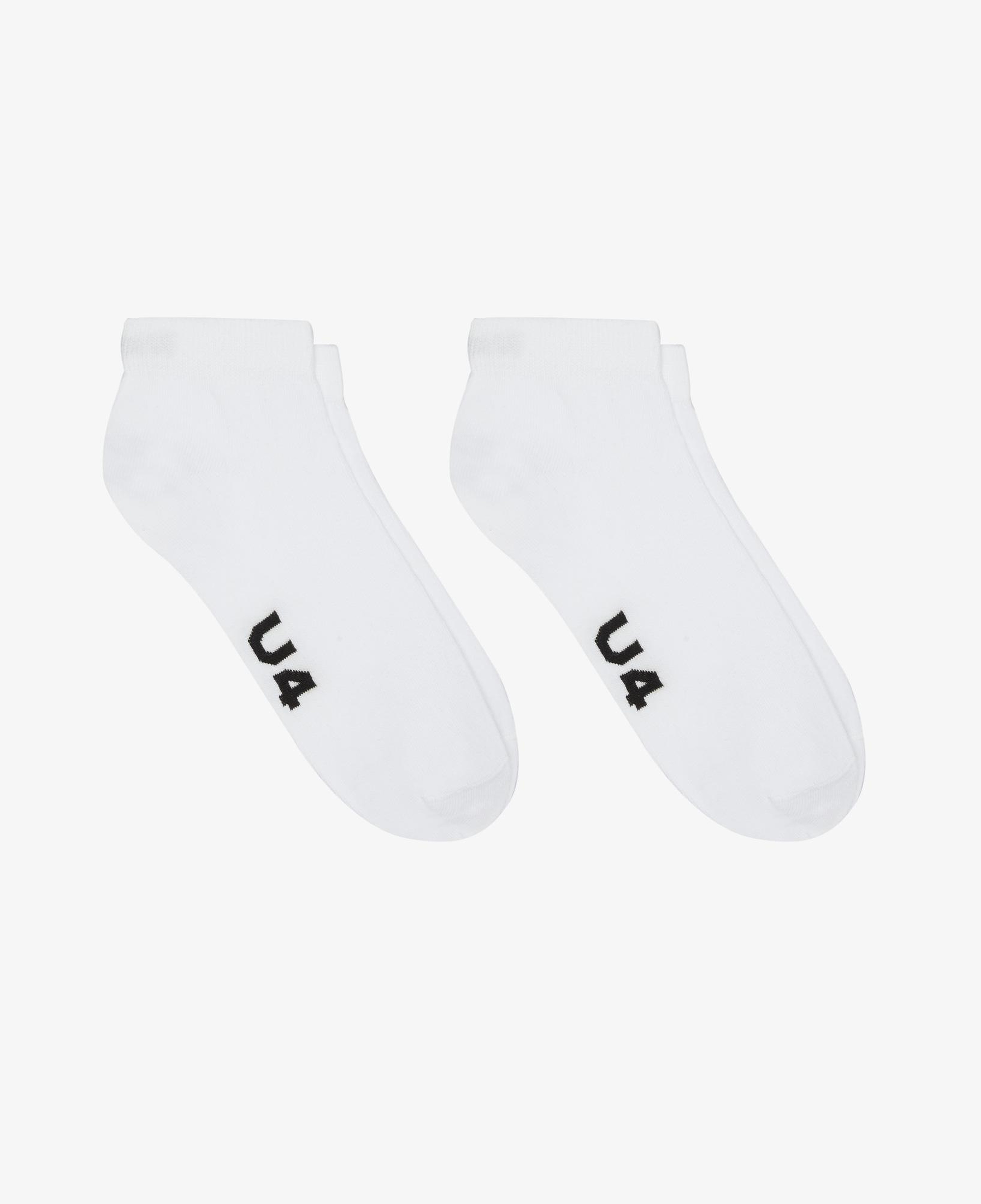 UNITED4 Classic Unisex Beyaz 2'li Çorap