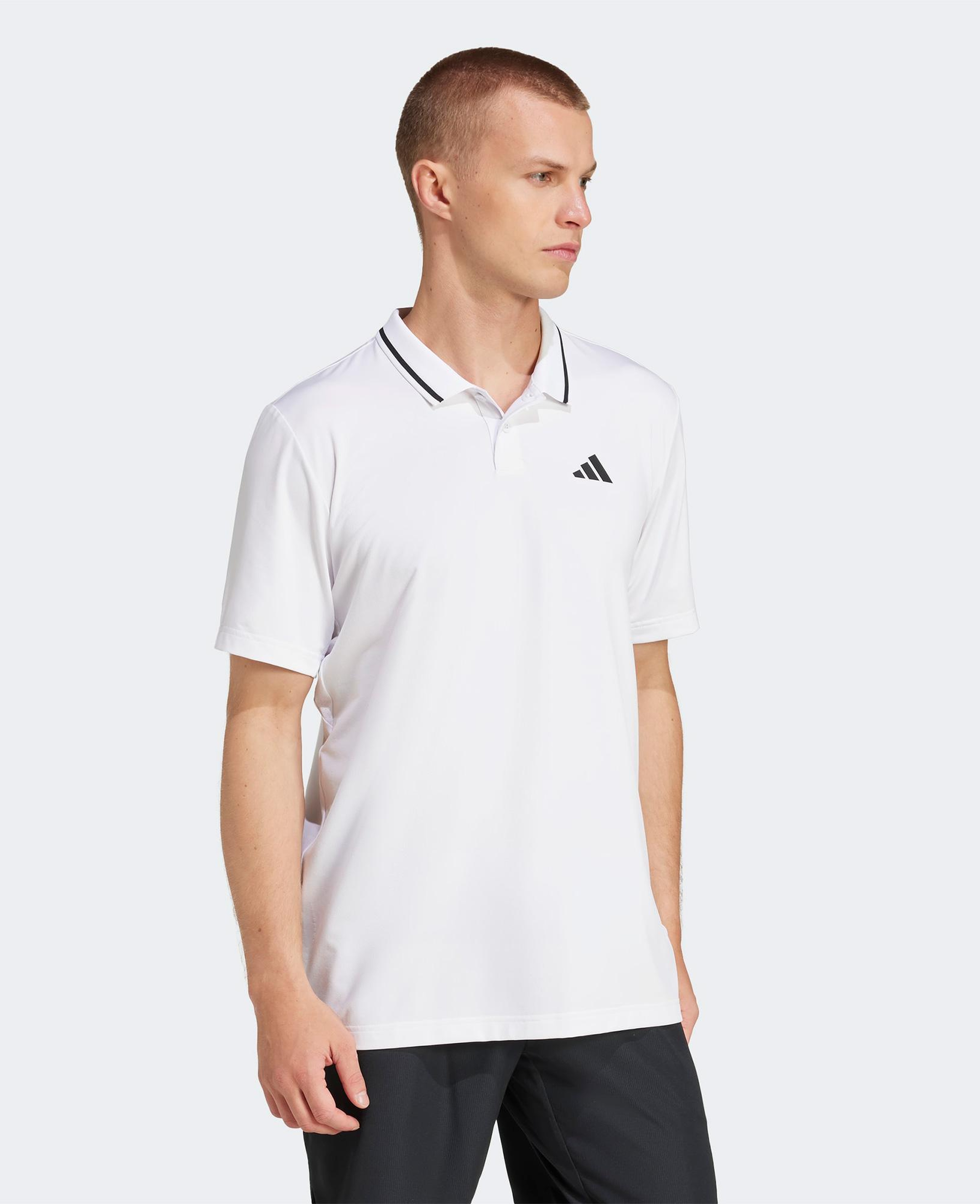 adidas Club Tennis Climacool Pique Erkek Beyaz Tenis Polo