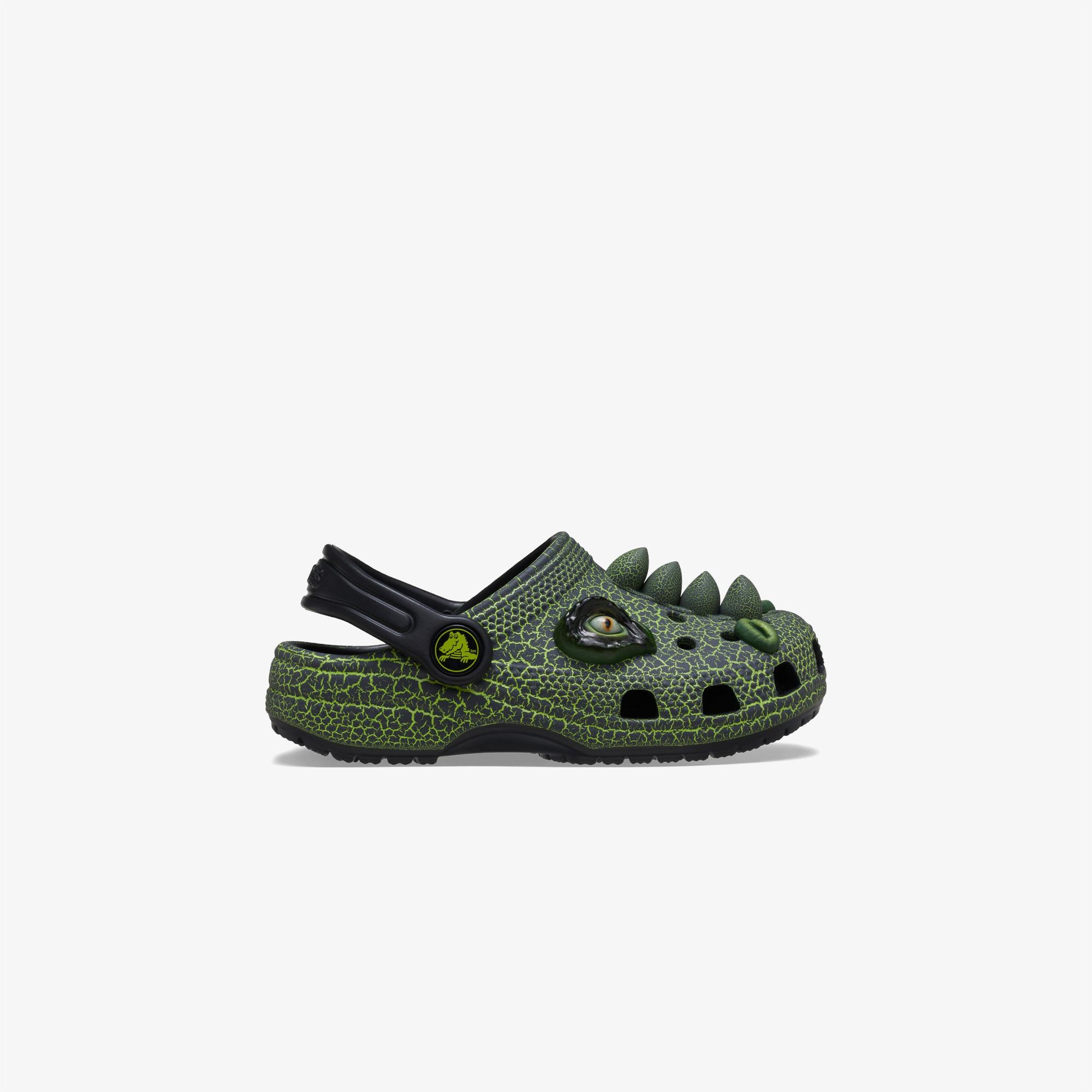 Crocs Classic I Am Scary Dino Çocuk Siyah Terlik