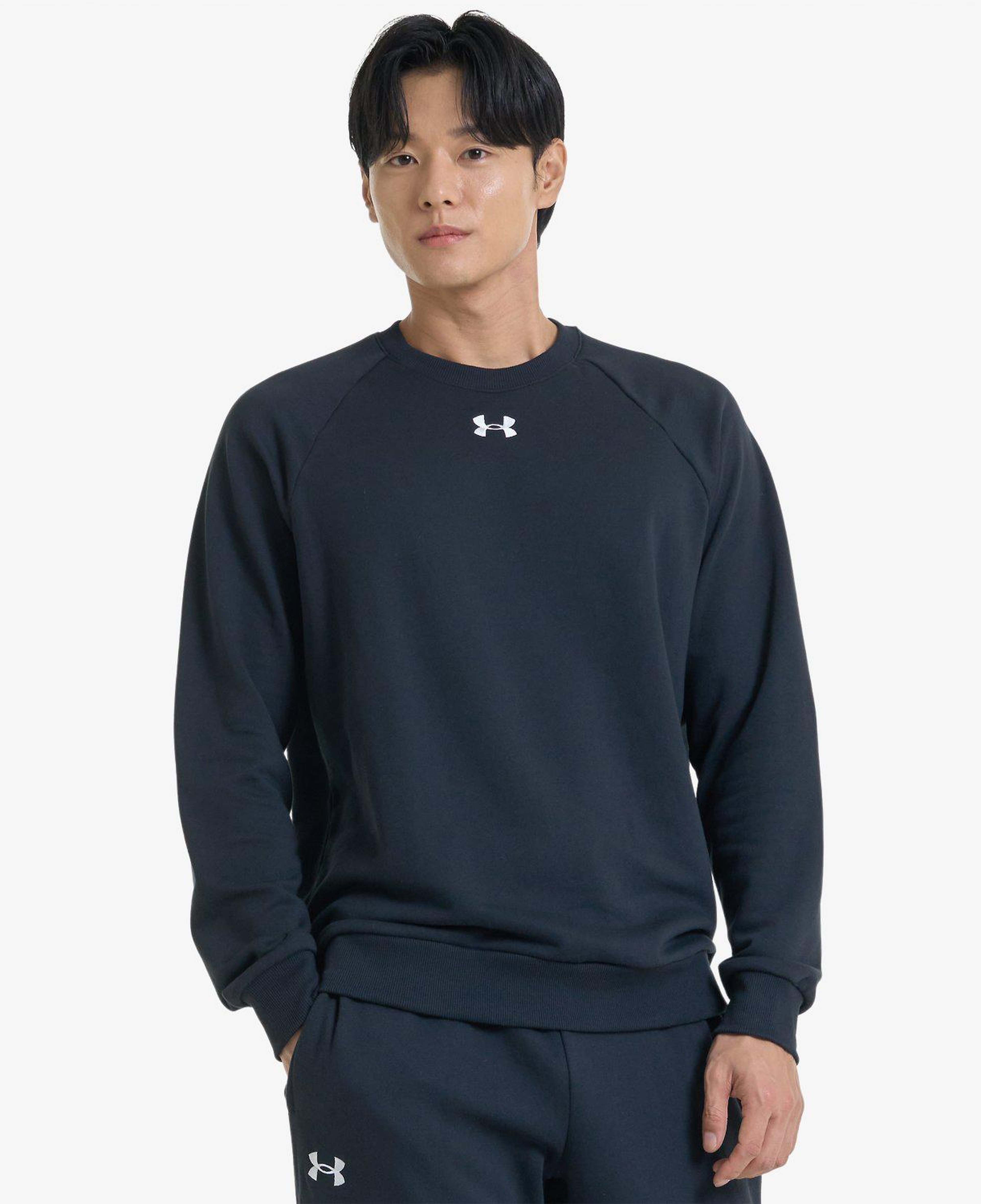 Under Armour Rival Fleece Erkek Lacivert Günlük Sweatshirt