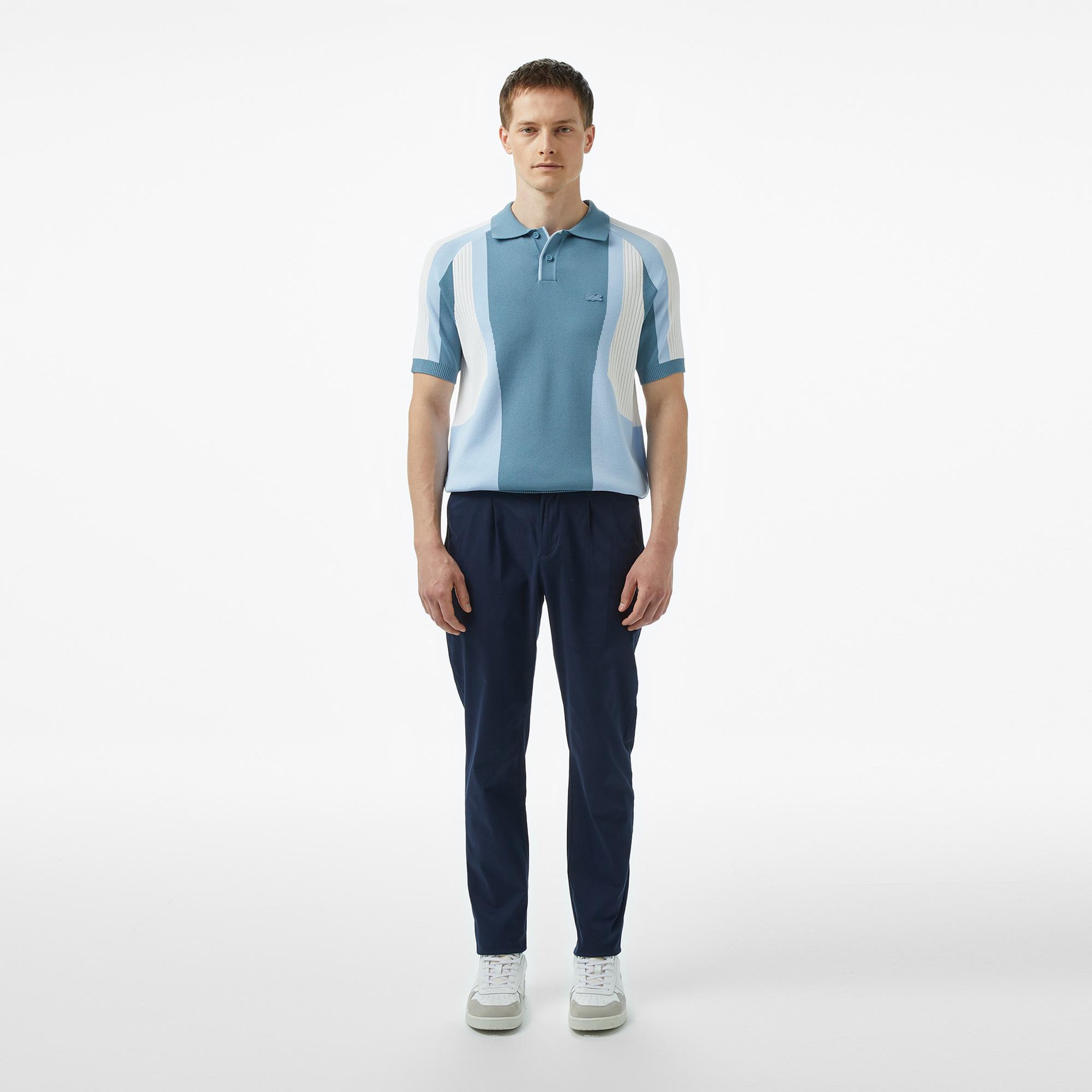 Erkek Tapered Fit Lacivert Pantolon