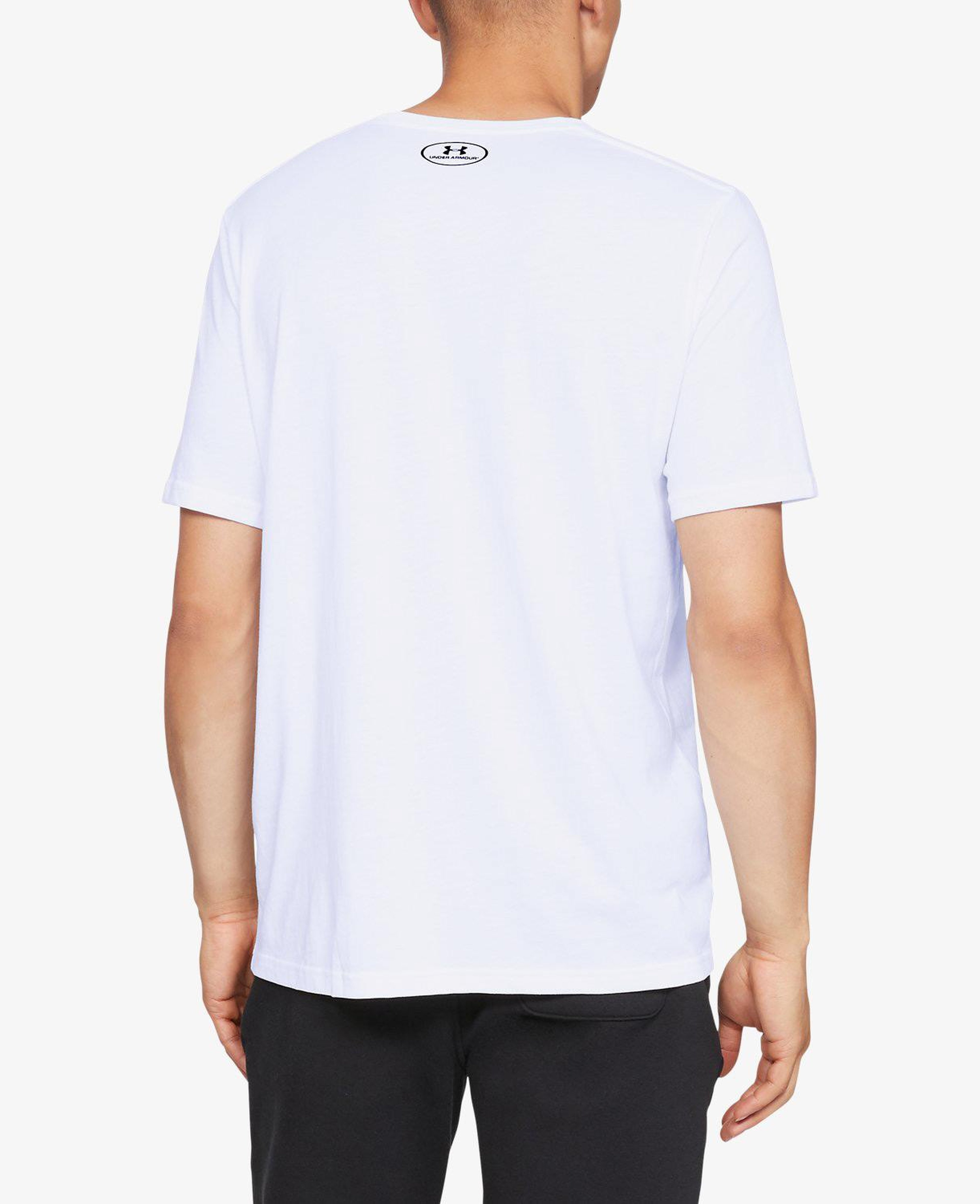 Under Armour Sportstyle Lc Ss Erkek Beyaz T-Shirt