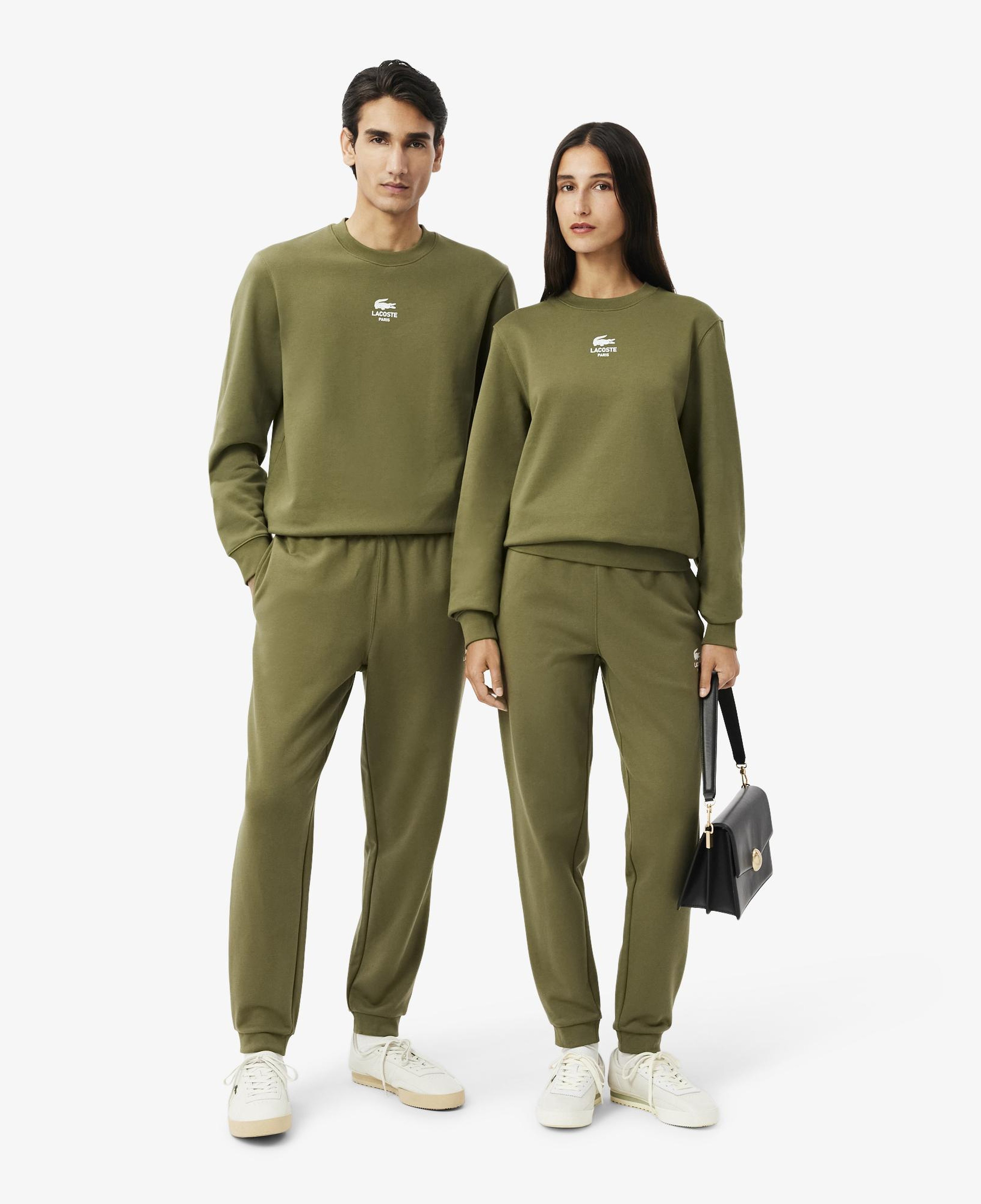 Lacoste Tapered Leg Unisex Yeşil Eşofman Altı
