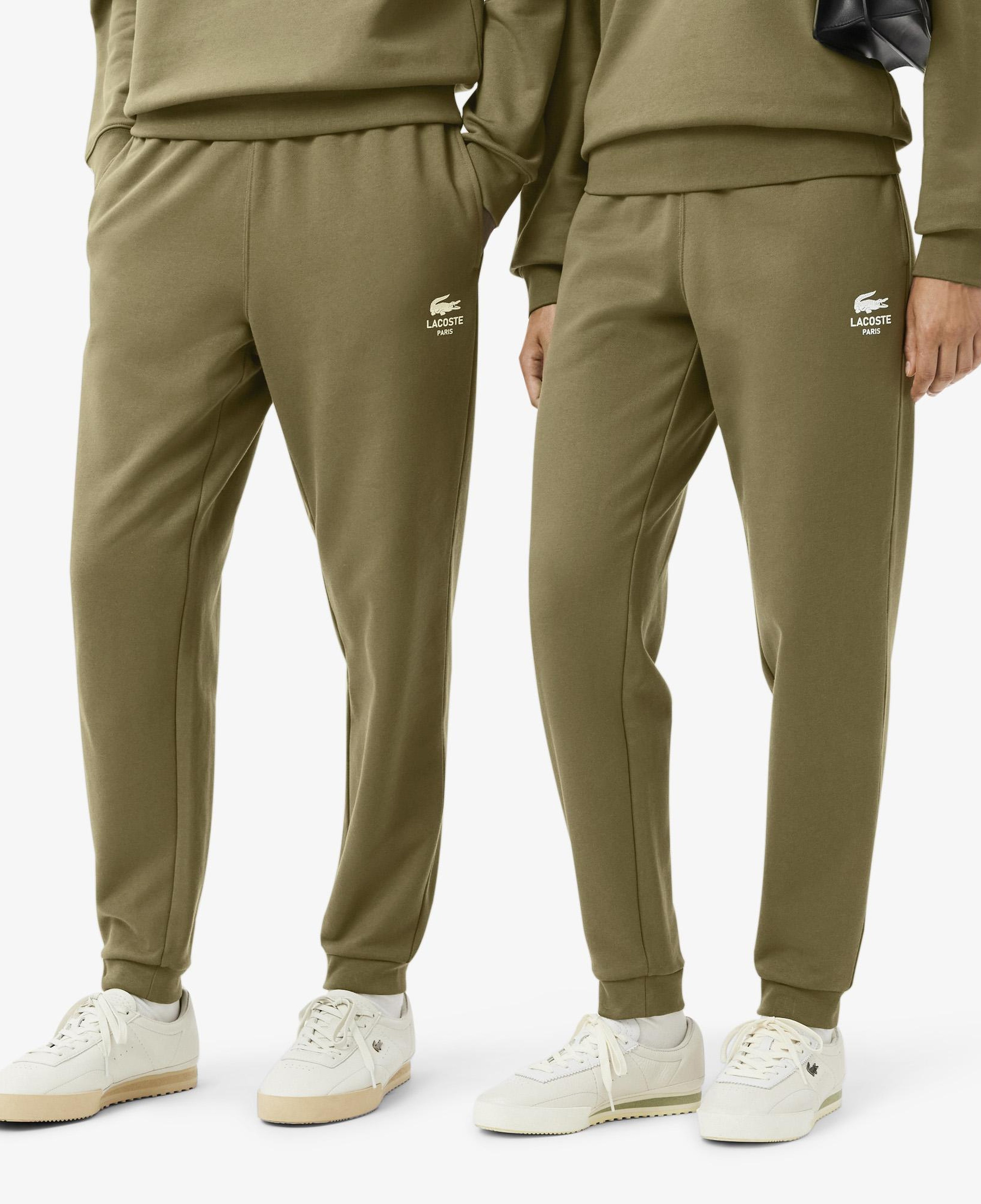 Lacoste Tapered Leg Unisex Yeşil Eşofman Altı