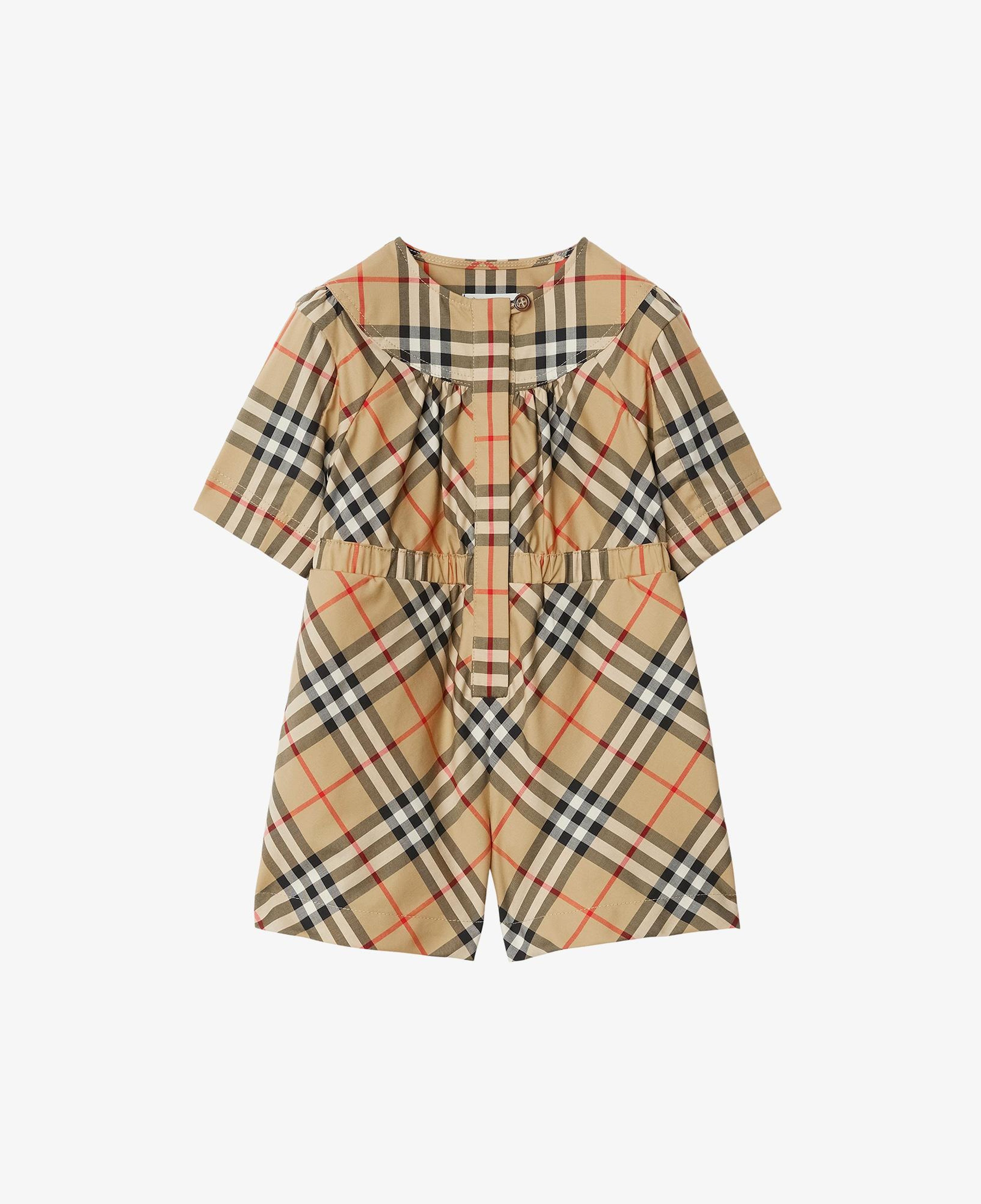 Burberry Çocuk Bej Çocuk Tulumu