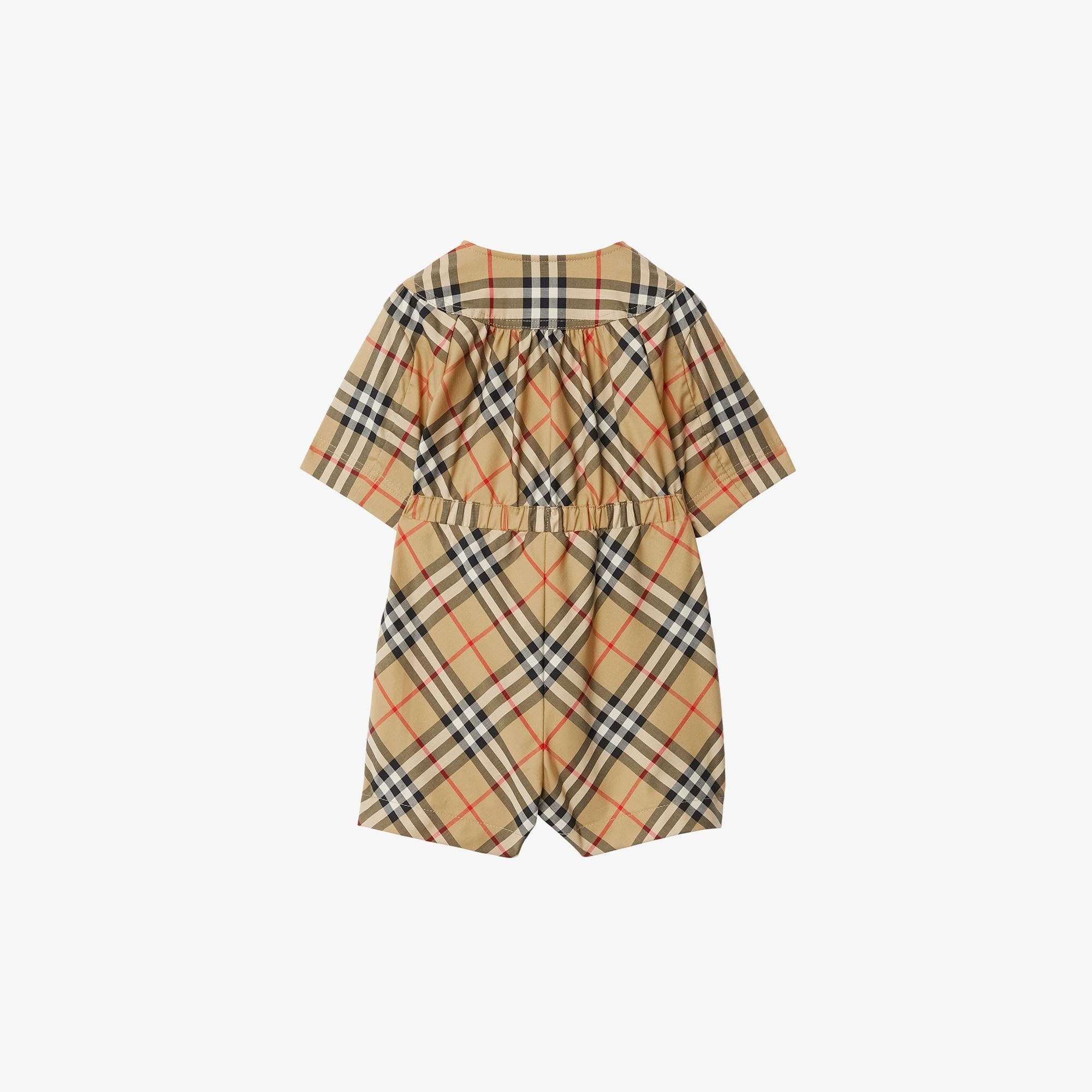Burberry Çocuk Bej Çocuk Tulumu