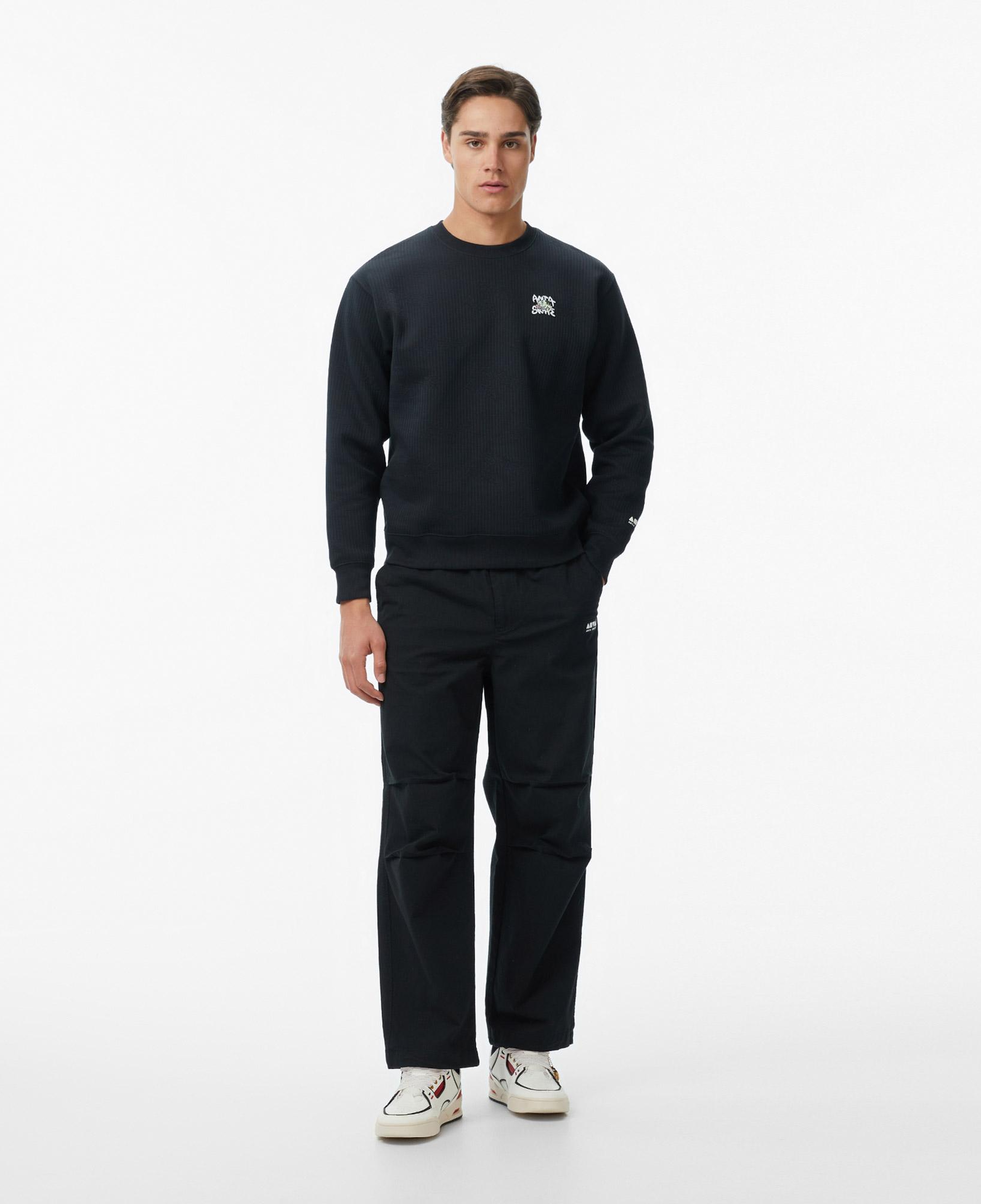 Anta To See The Bird Erkek Siyah Sweatshirt