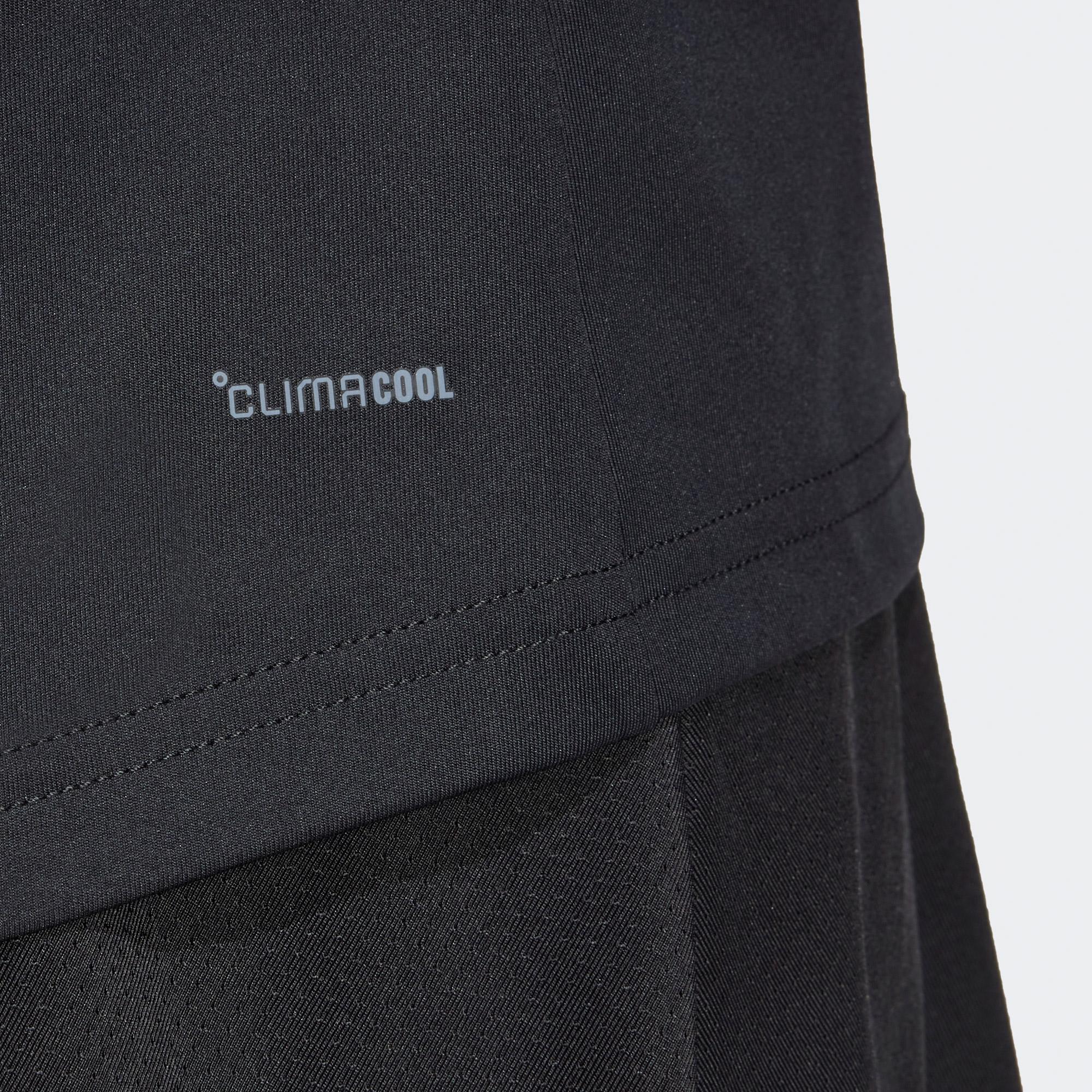 adidas Club 3 Stripes Climacool Kadın Siyah Tenis T-Shirt
