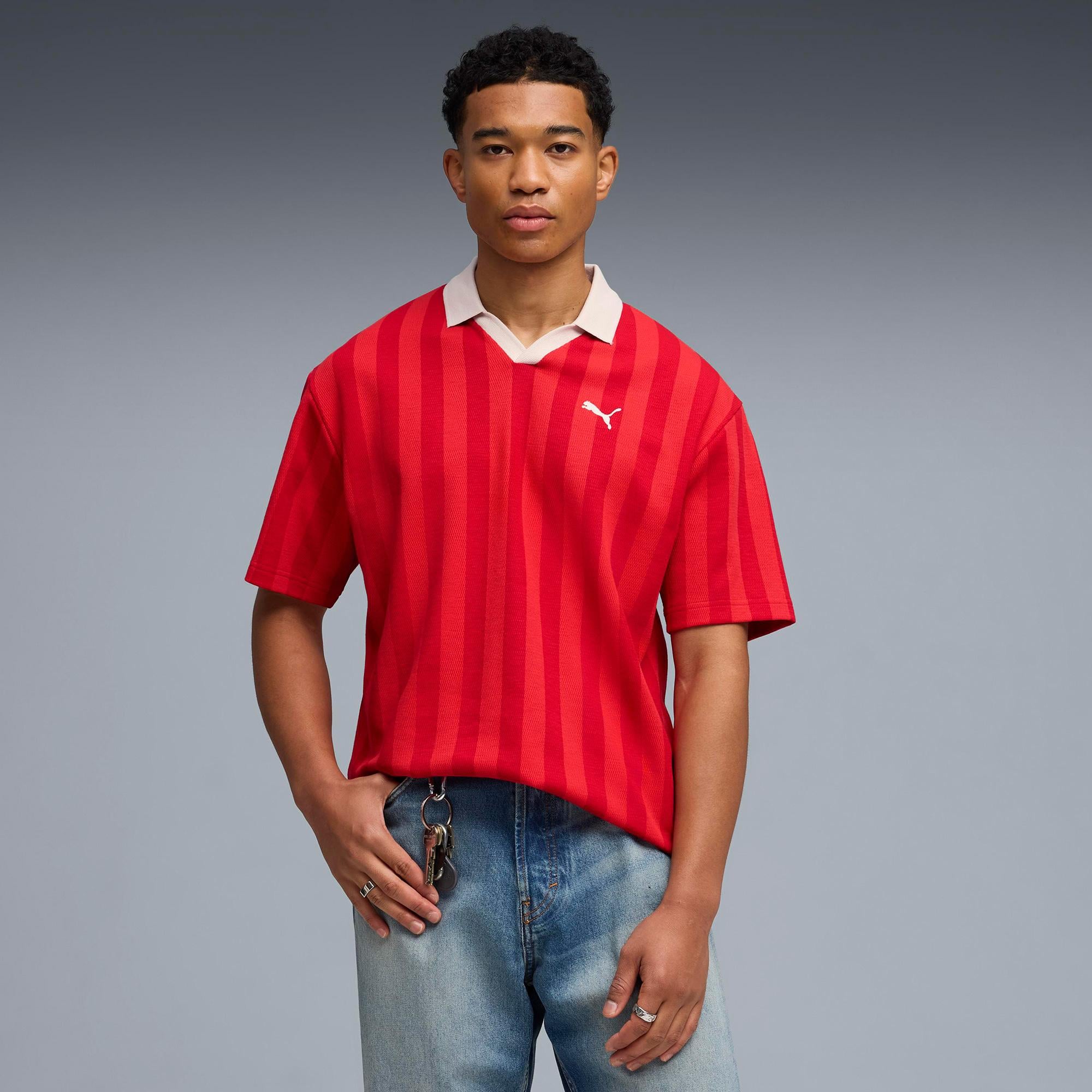 Puma Class Pinnacle Erkek Kırmızı T-Shirt