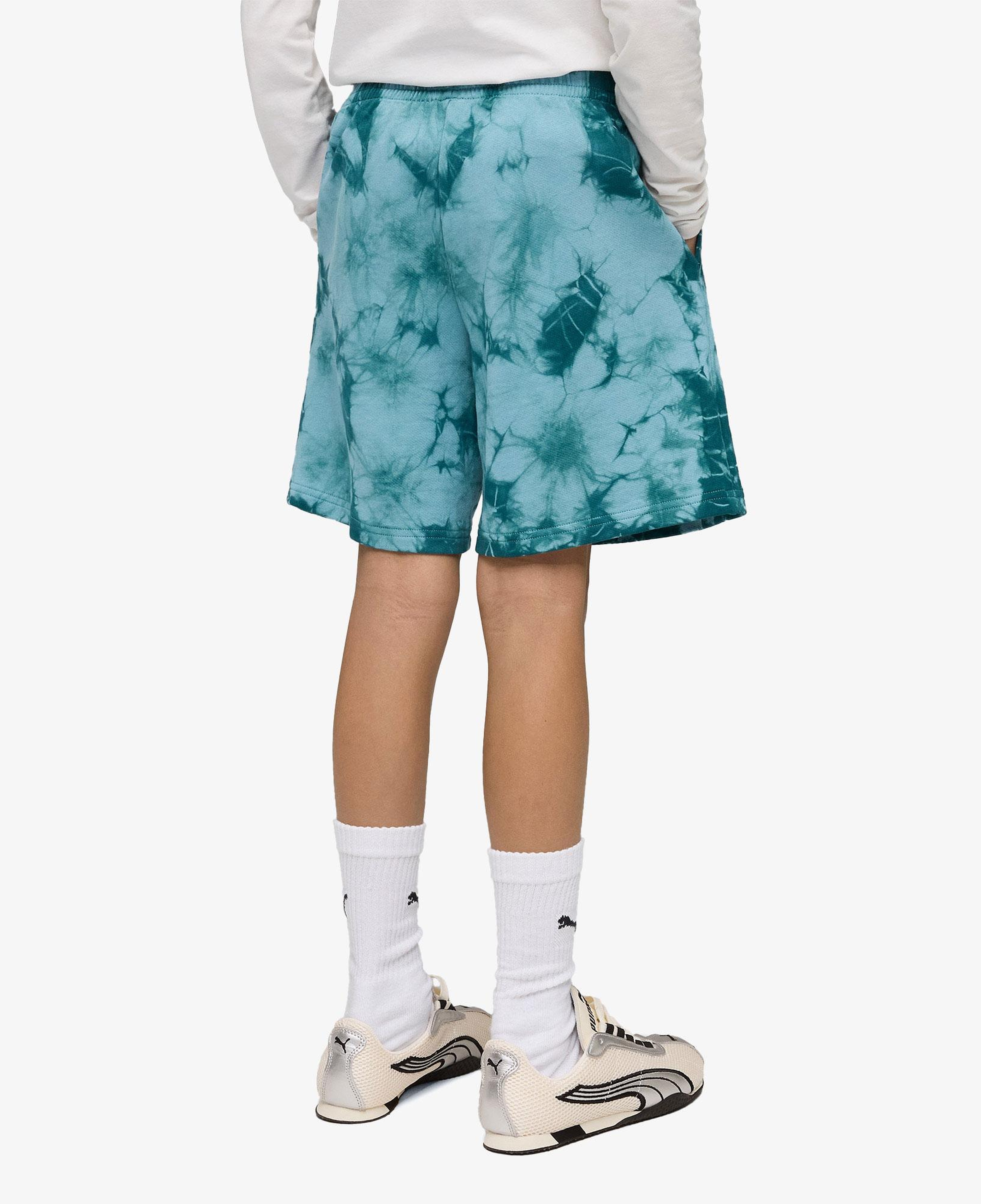 Puma Essentials Relaxed Tie-Dye Çocuk Yeşil Şort