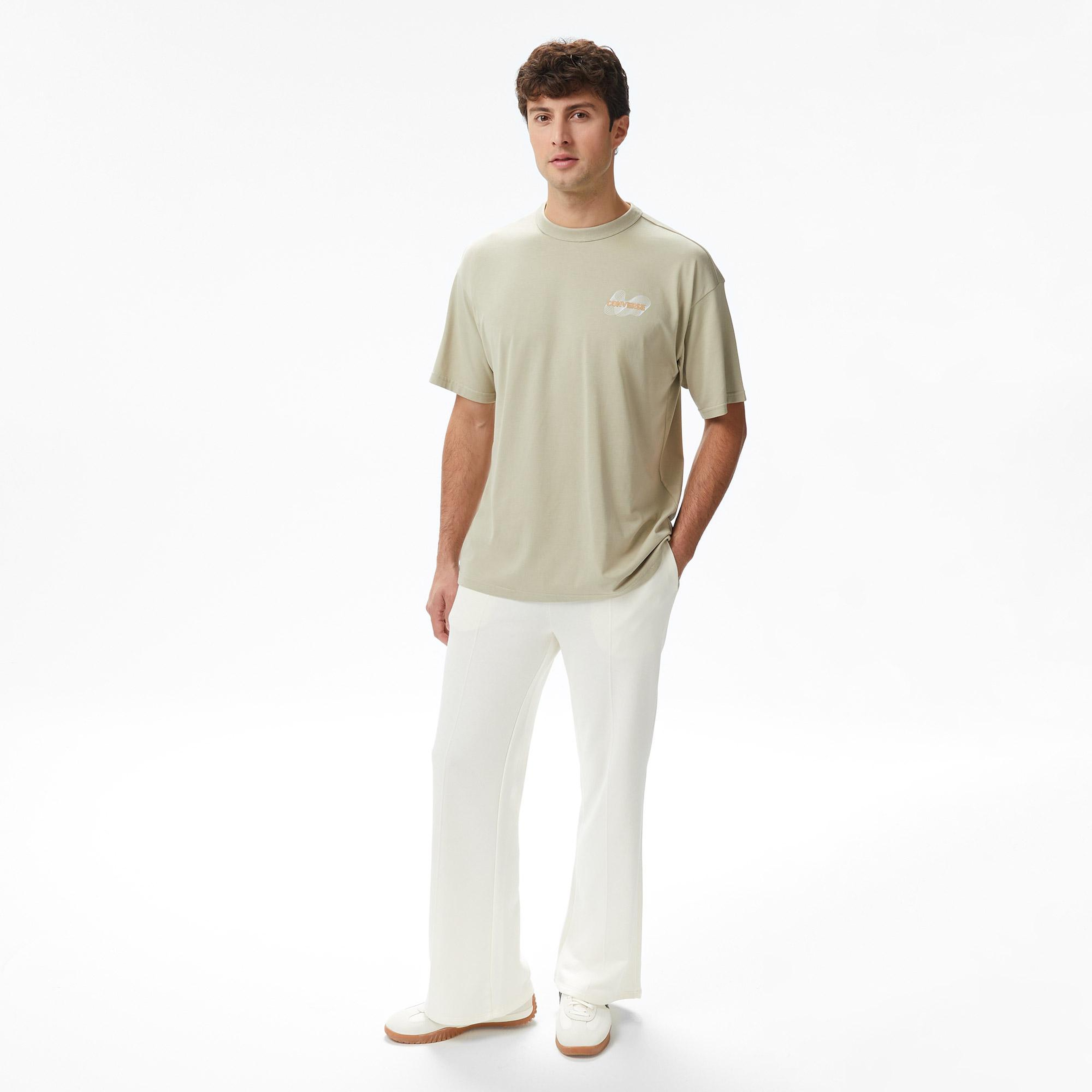 Converse Active Cooling Erkek Haki T-Shirt