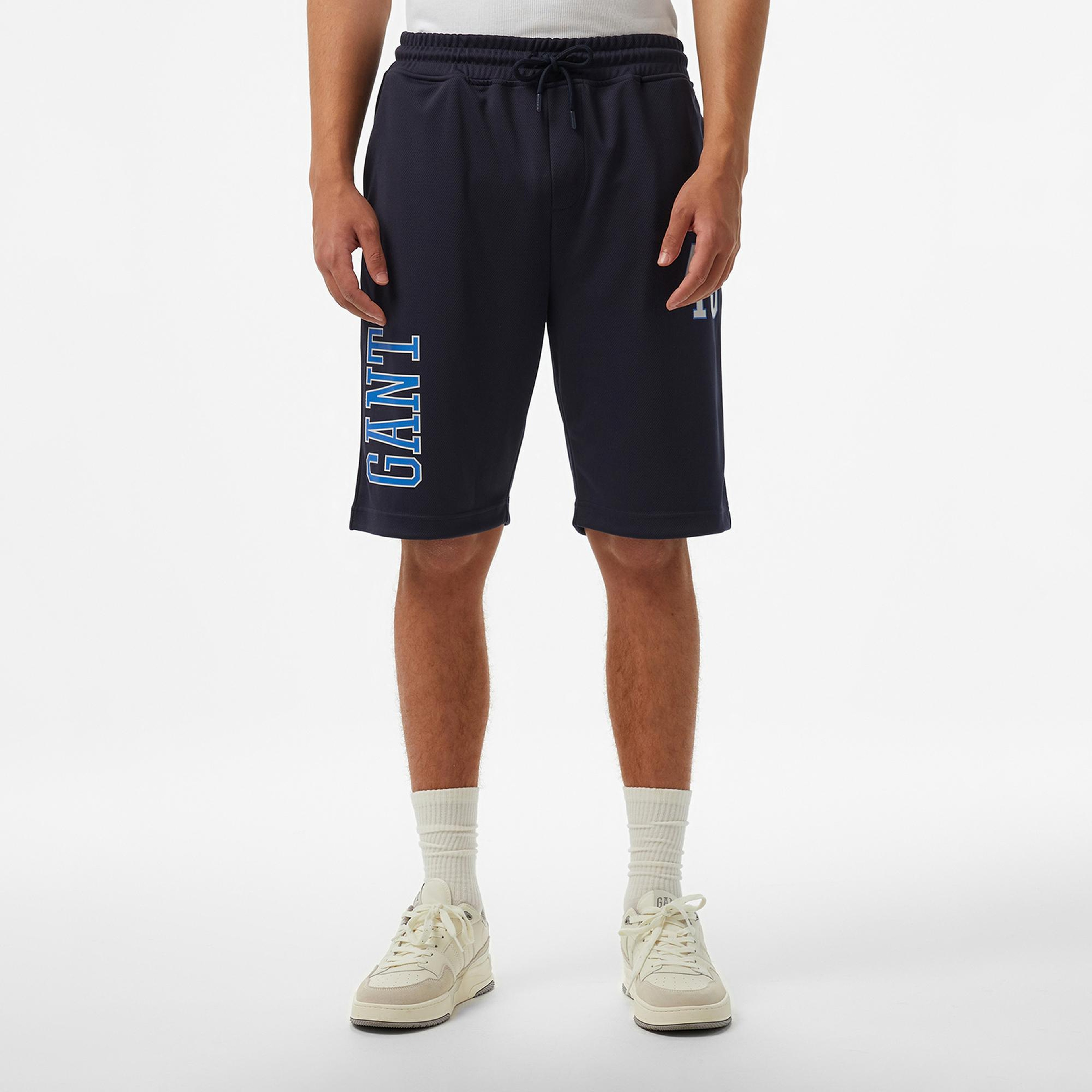 GANT Erkek Lacivert Relaxed Fit Şort
