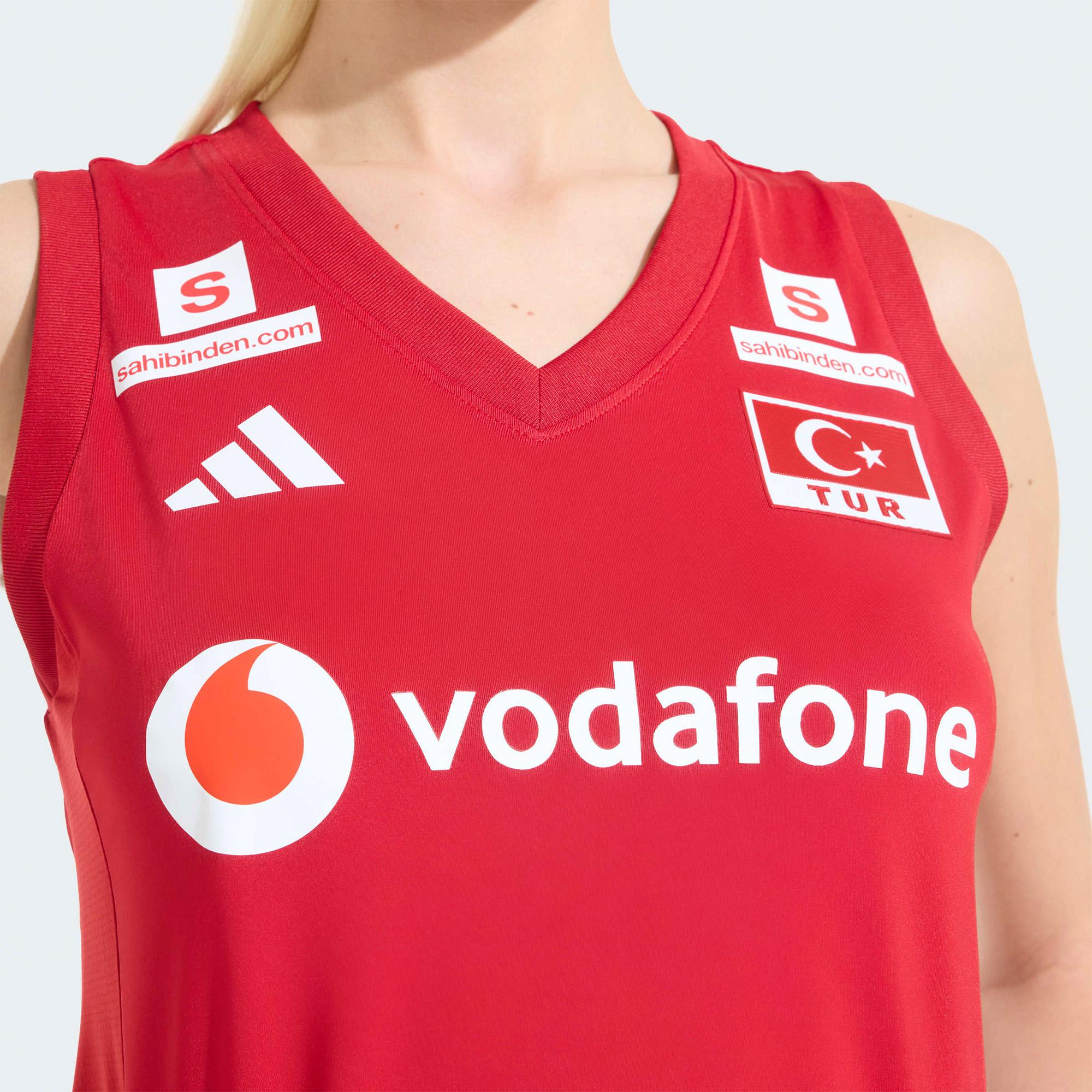 adidas Türkiye Voleybol Milli Takımı Kadın Voleybol Kırmızı Forma