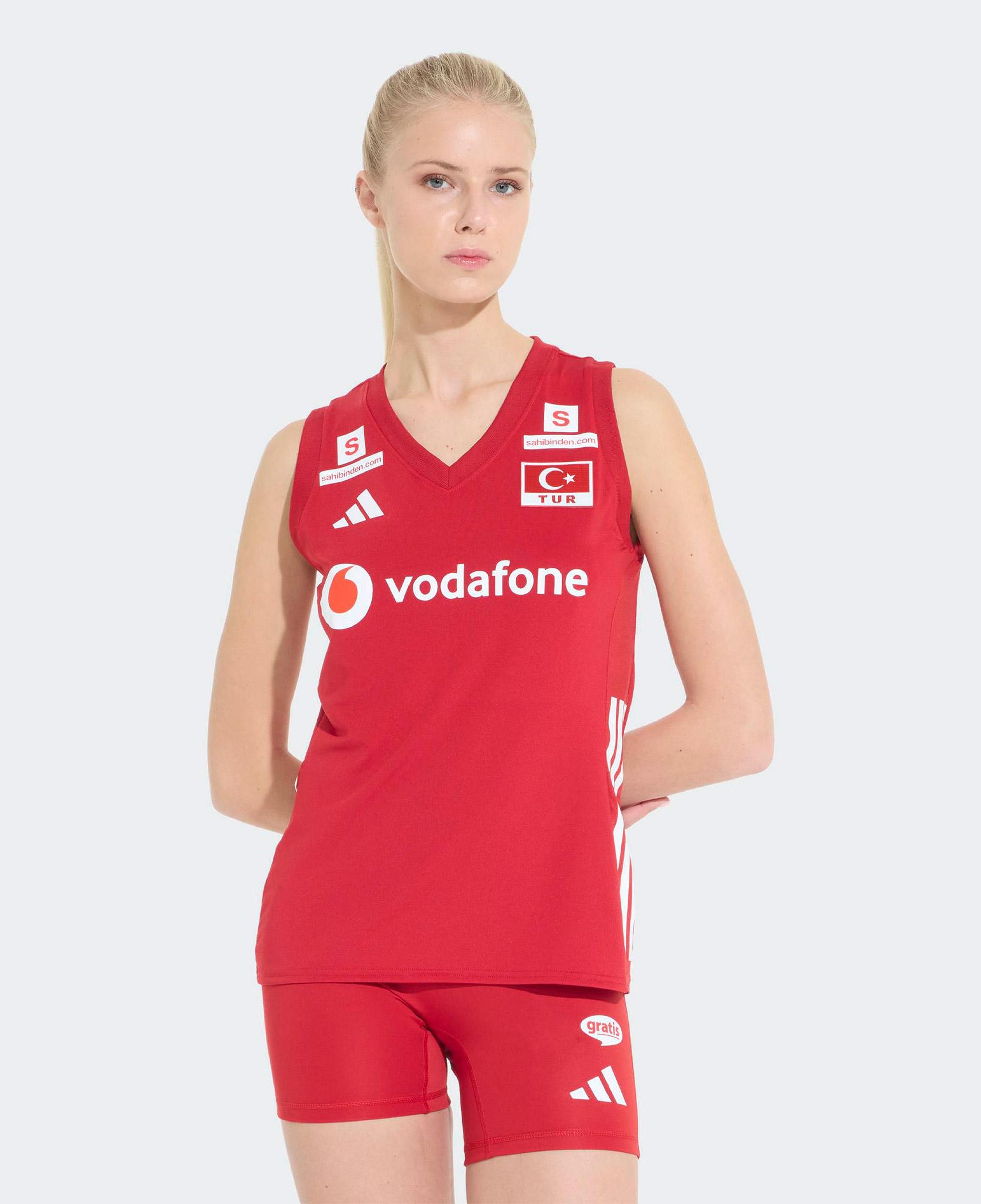 adidas Türkiye Voleybol Milli Takımı Kadın Voleybol Kırmızı Forma