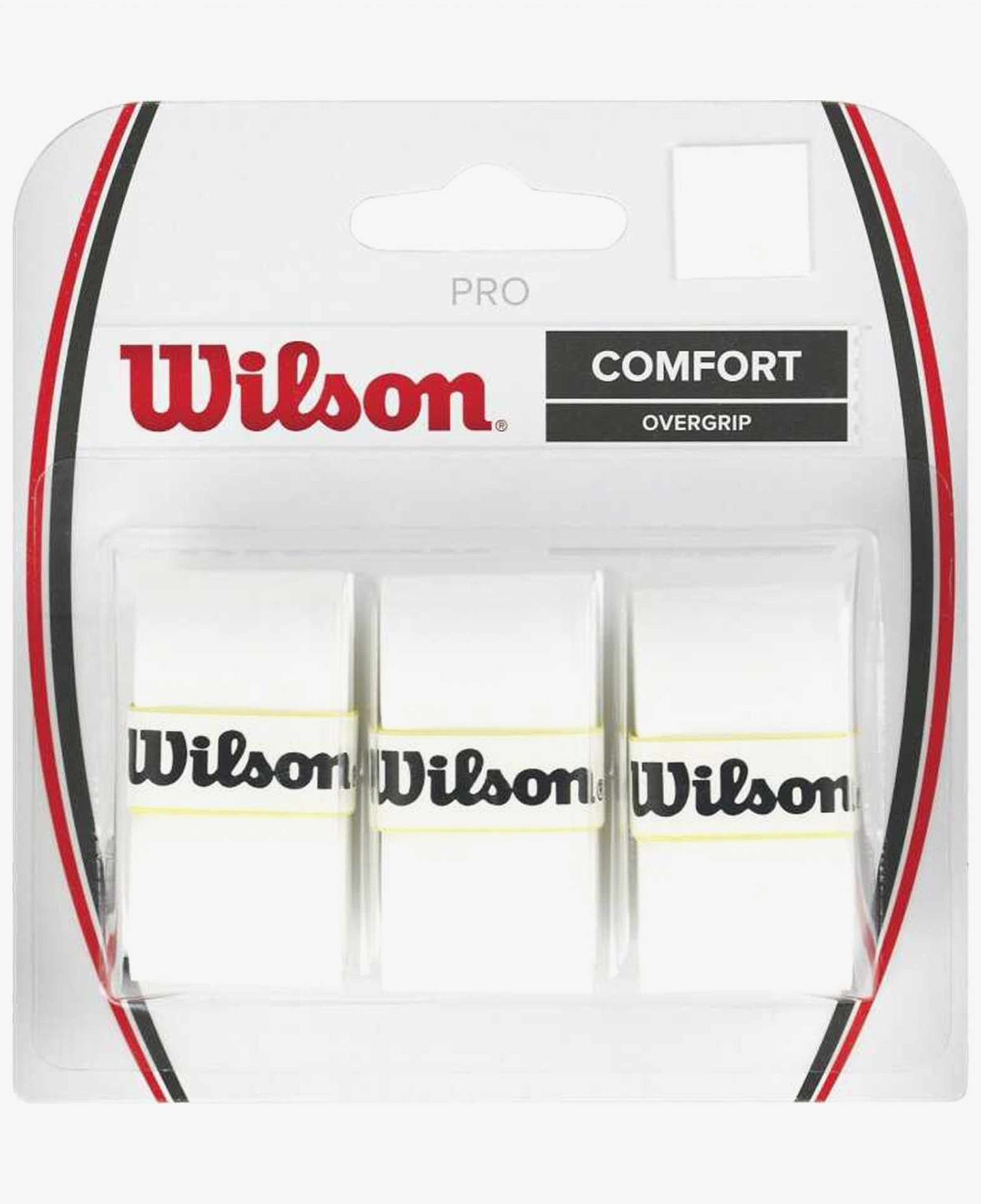 Wilson Pro 3'lü Beyaz Tenis Raketi Gribi