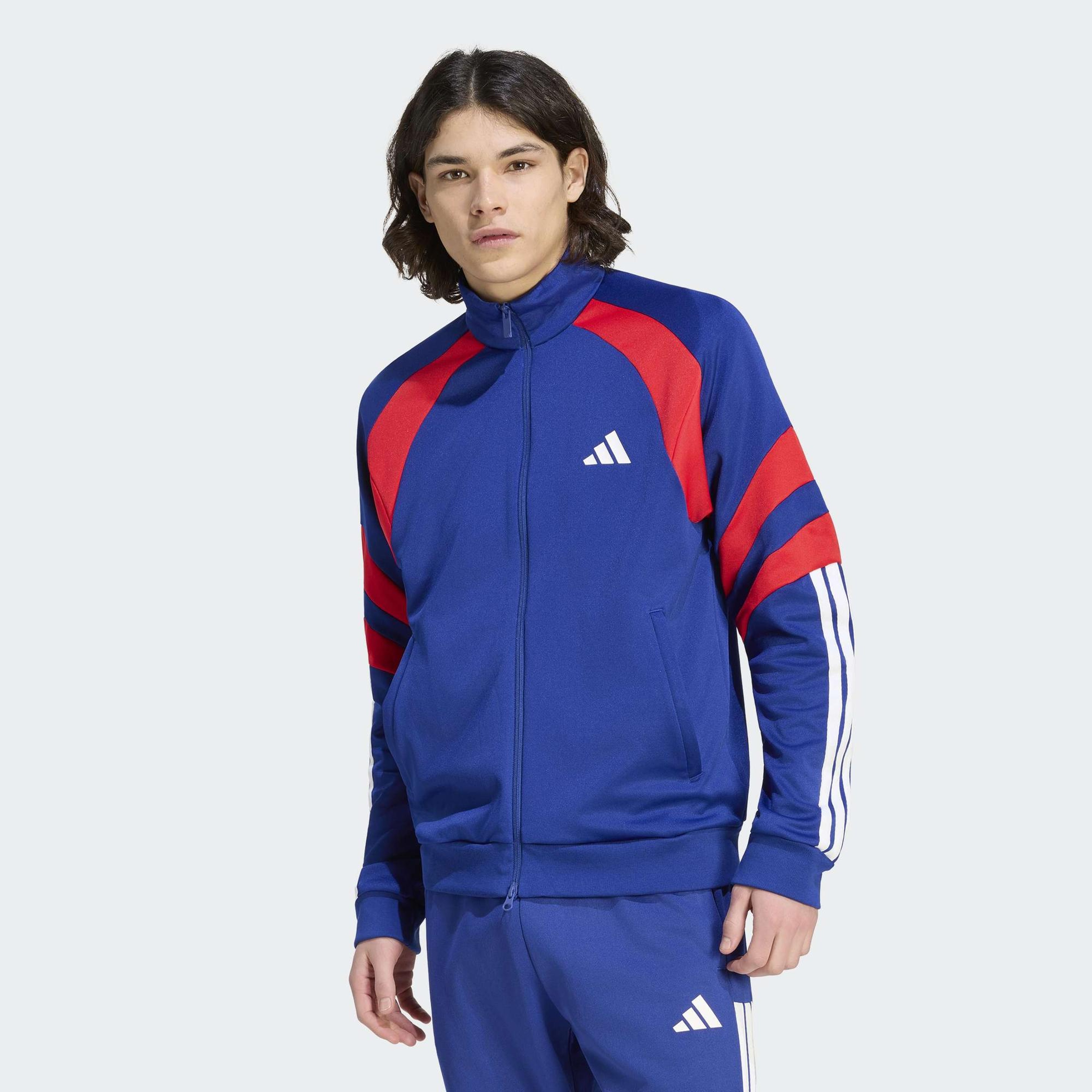 adidas Tiro Np Tt Erkek Mavi Antrenman Eşofman Üstü