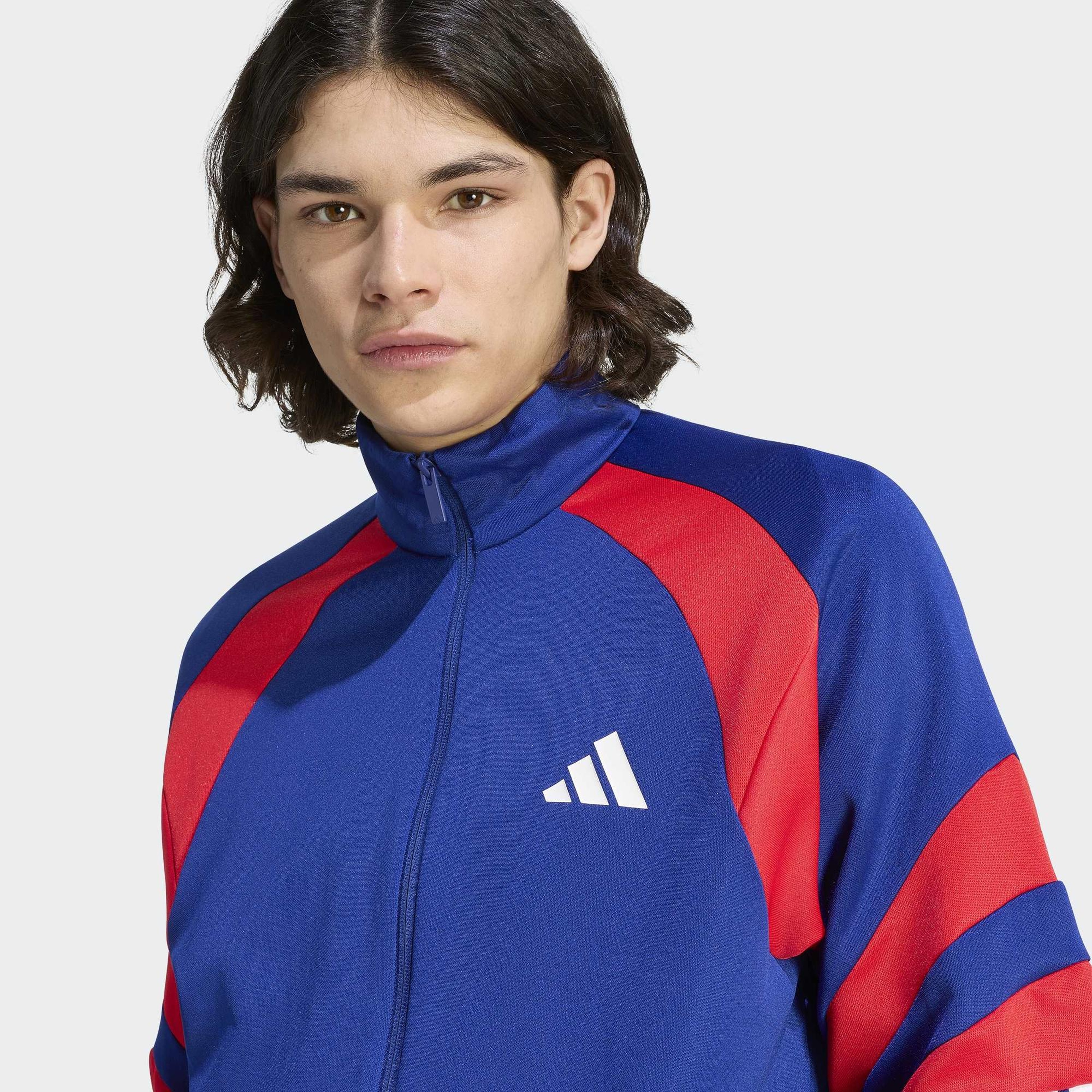 adidas Tiro Np Tt Erkek Mavi Antrenman Eşofman Üstü