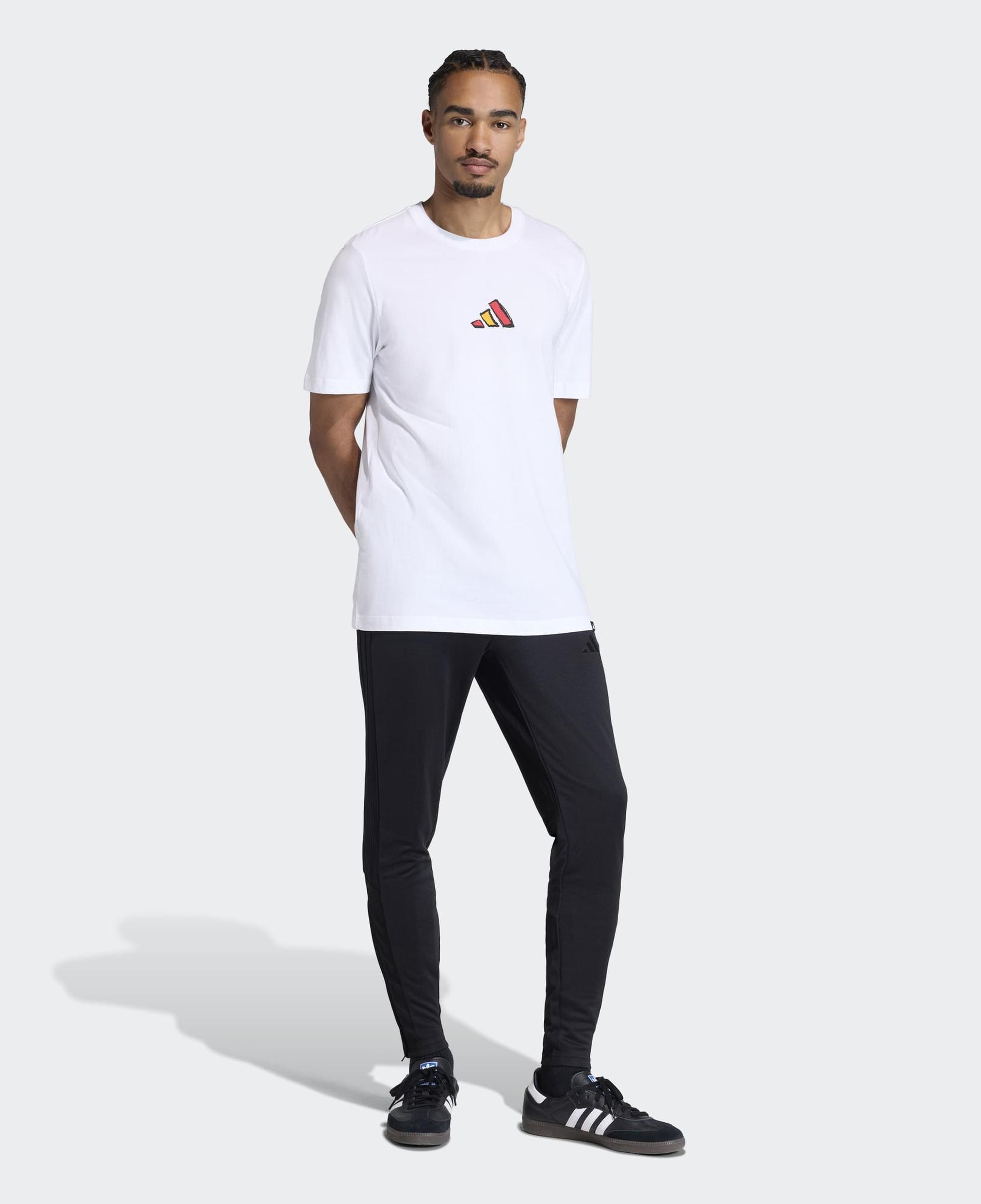 adidas İspanya Tango Graphic Erkek Beyaz T-Shirt