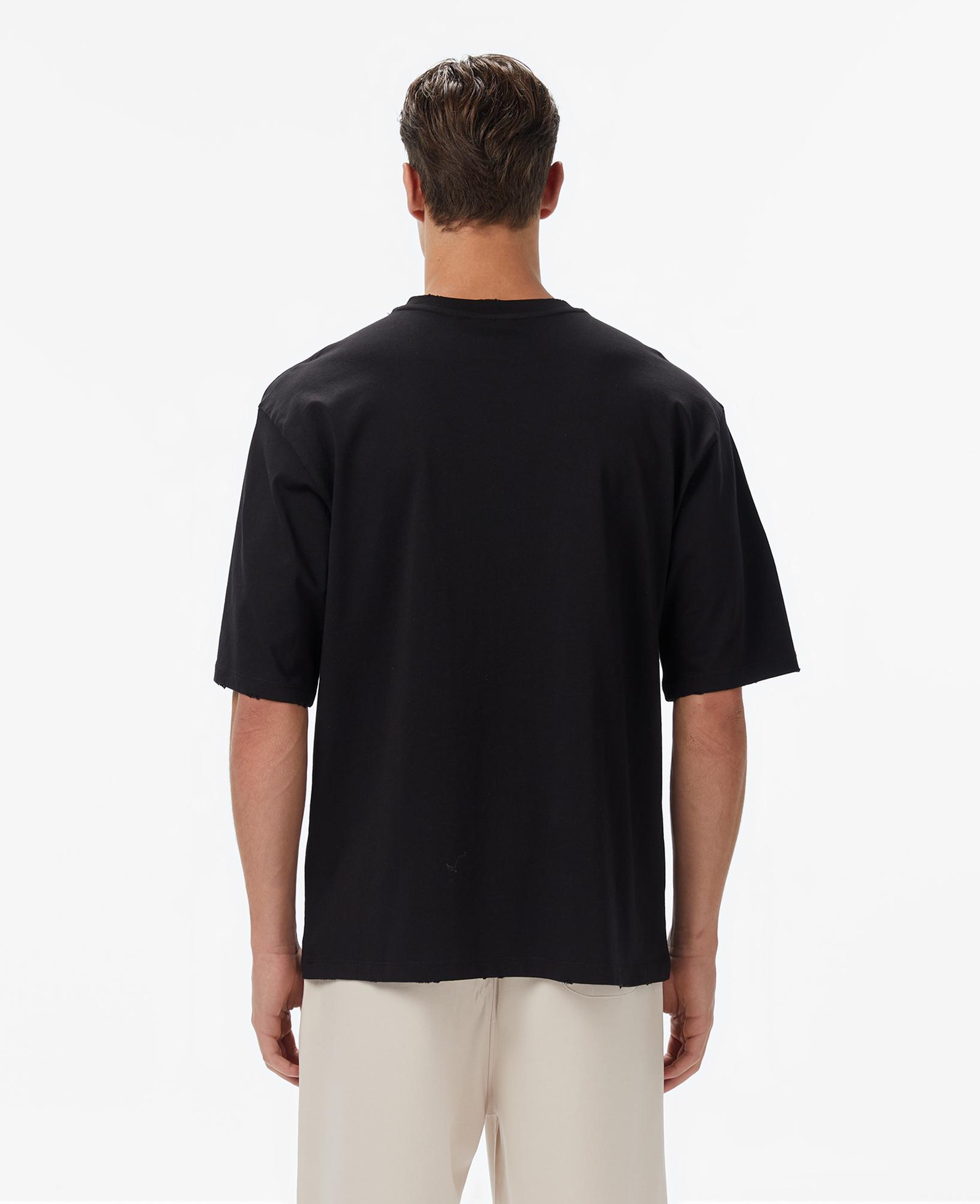UNITED4 Erkek Siyah T-Shirt