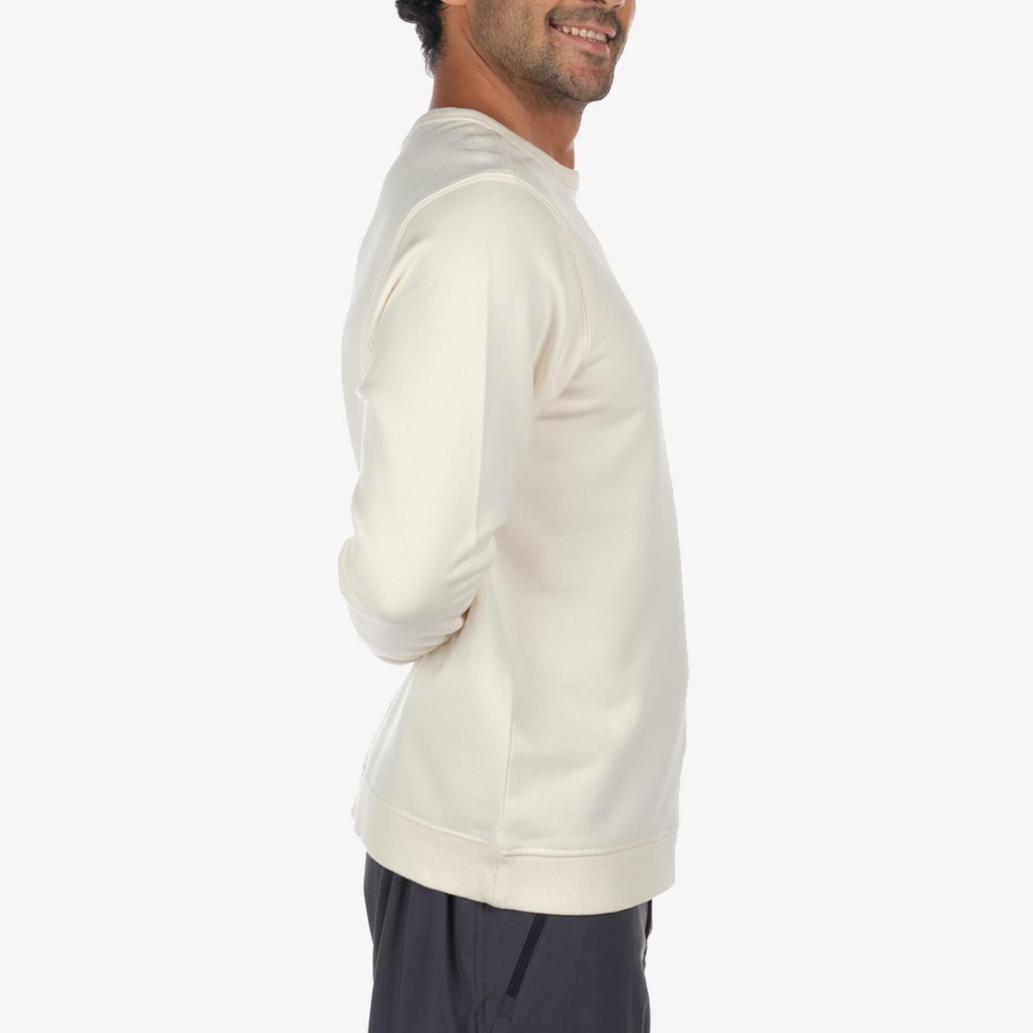 Columbia CSC Basic Crew Erkek Krem Günlük Sweatshirt