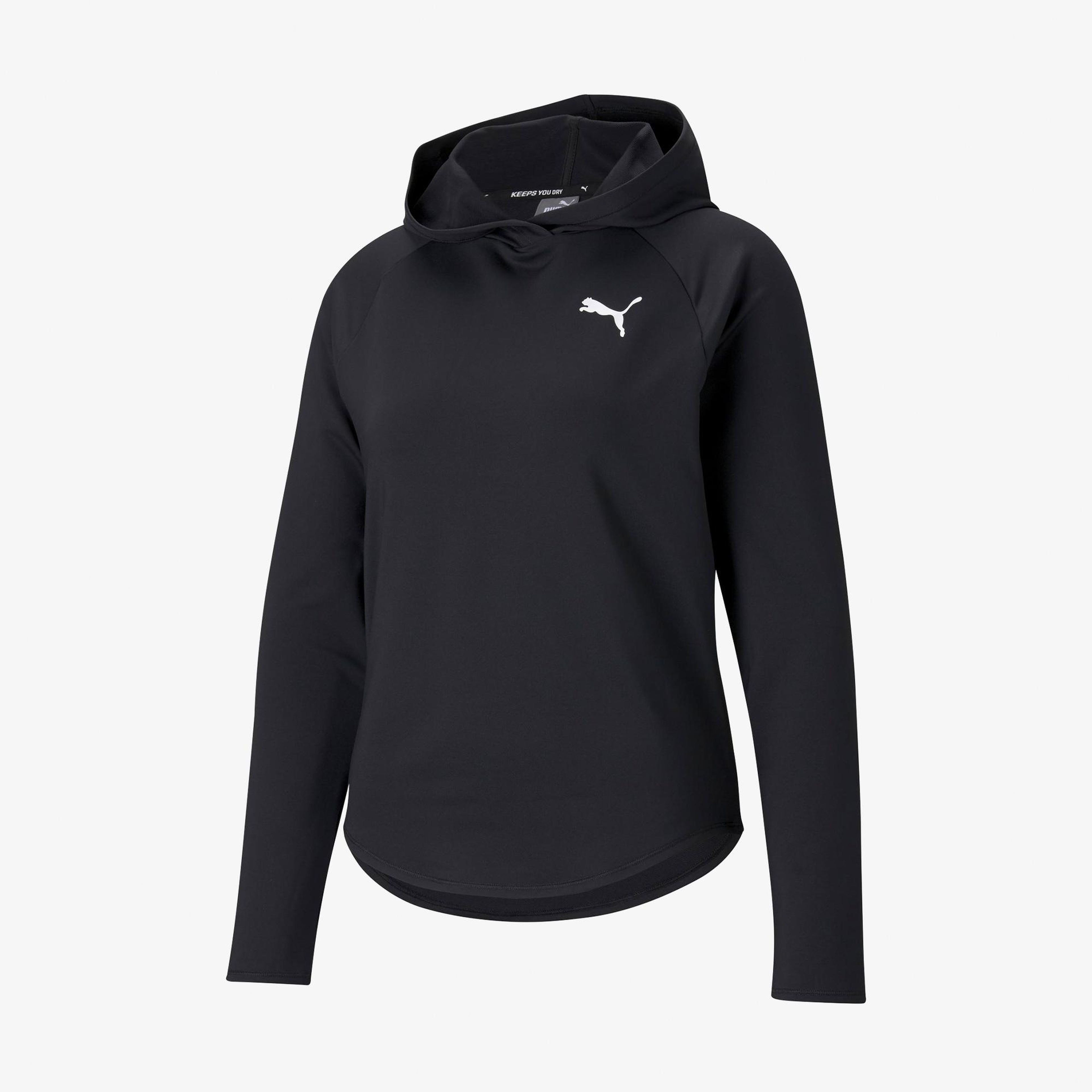 Puma Active Kadın Siyah Günlük Sweatshirt
